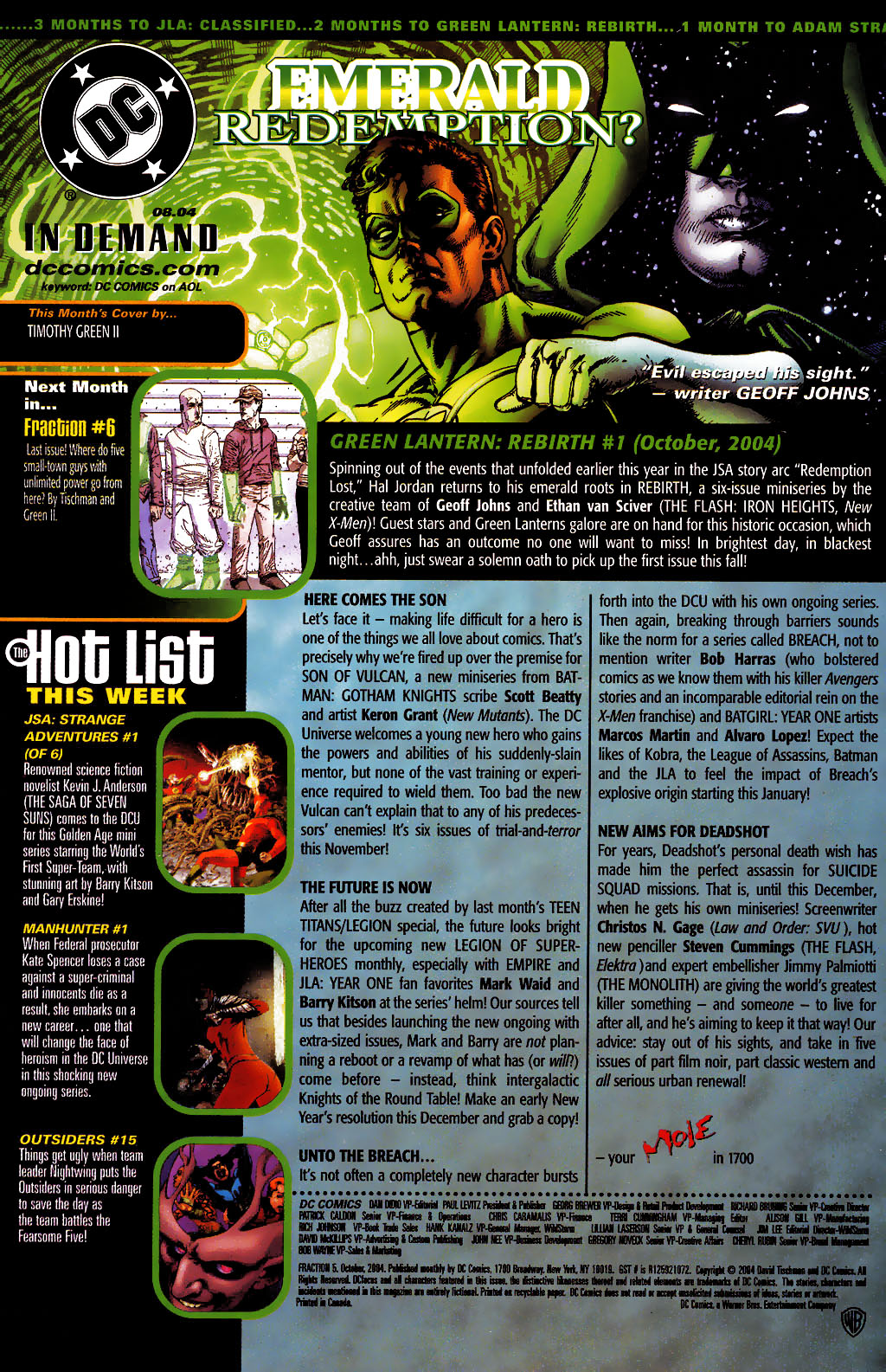 Read online Fraction comic -  Issue #5 - 24