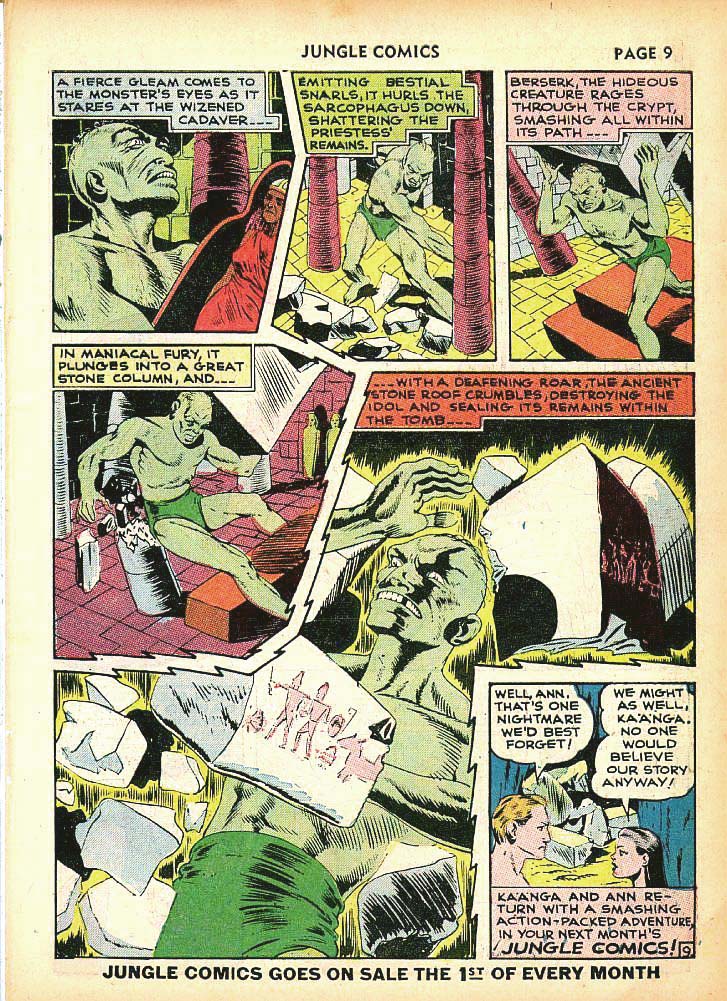 Read online Jungle Comics comic -  Issue #25 - 11