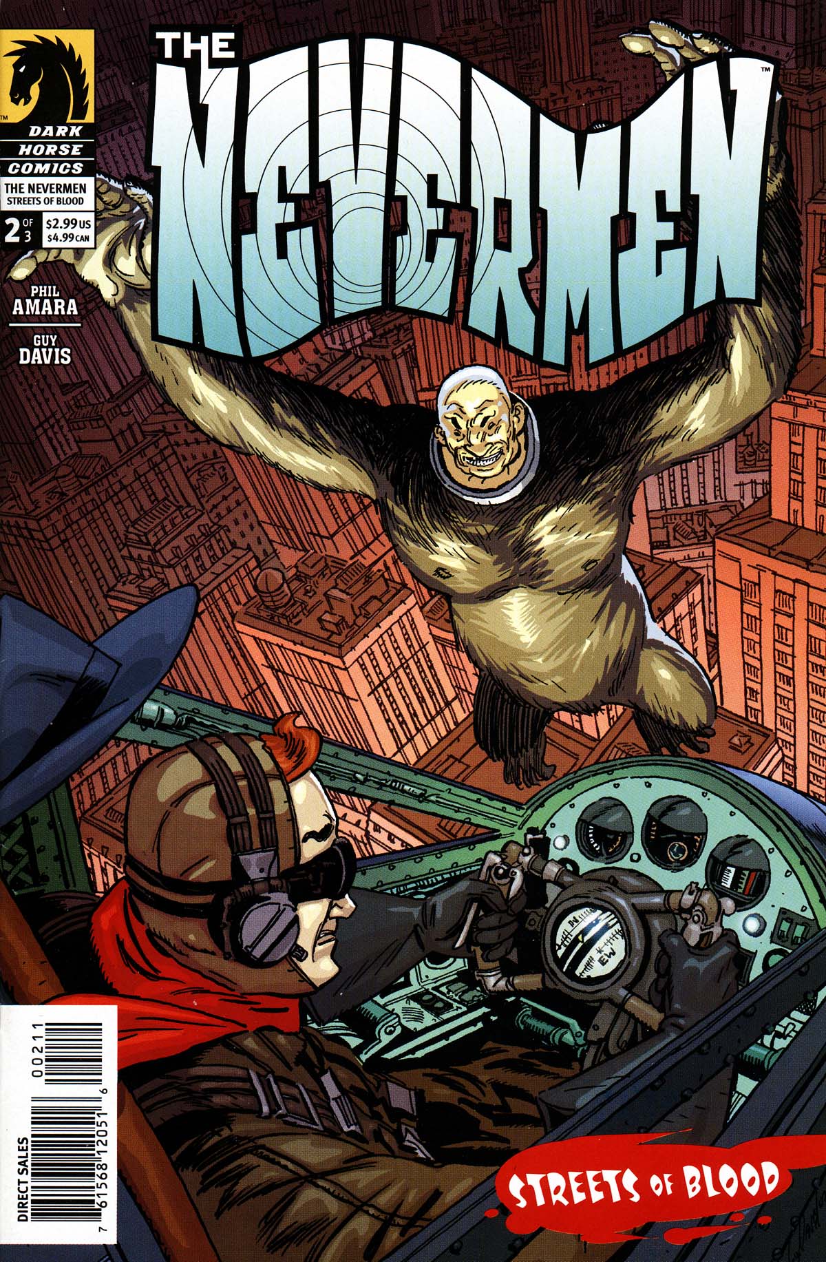 Read online The Nevermen: Streets of Blood comic -  Issue #2 - 1