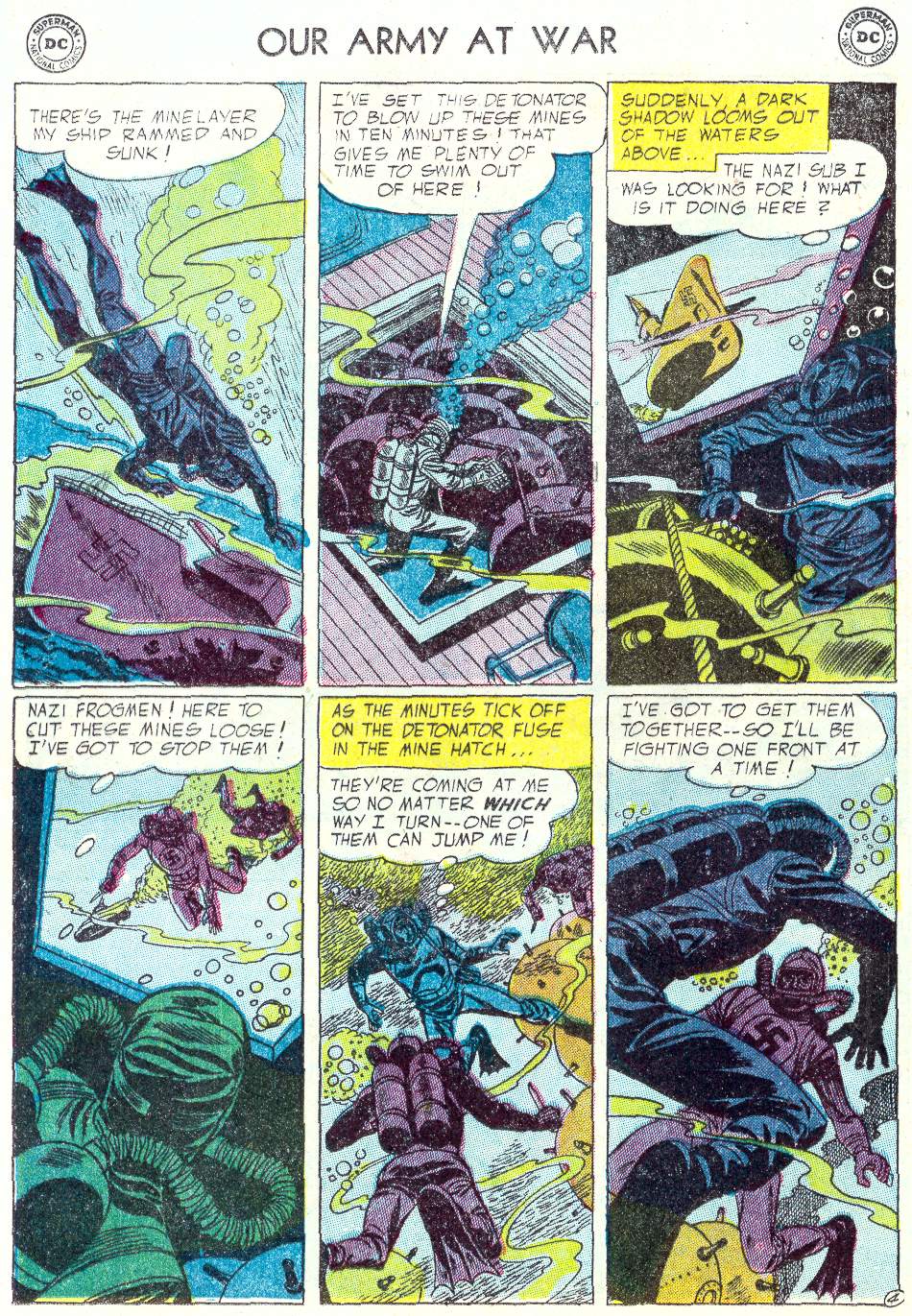 Read online Our Army at War (1952) comic -  Issue #34 - 17