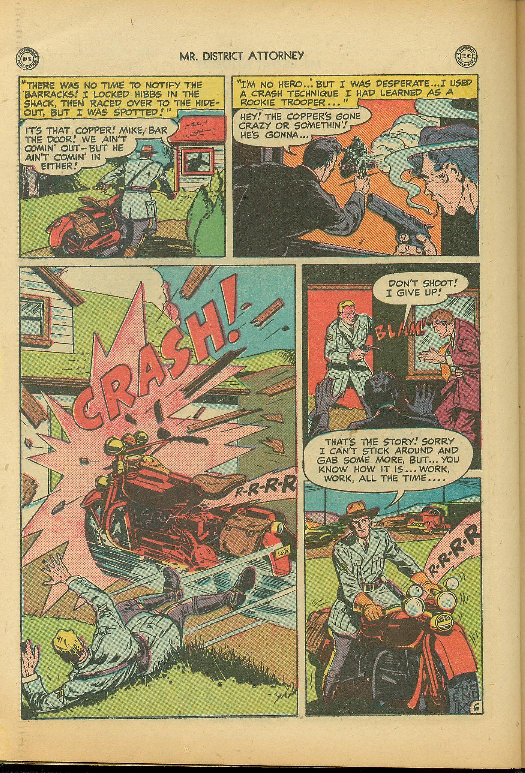 Read online Mr. District Attorney comic -  Issue #3 - 38