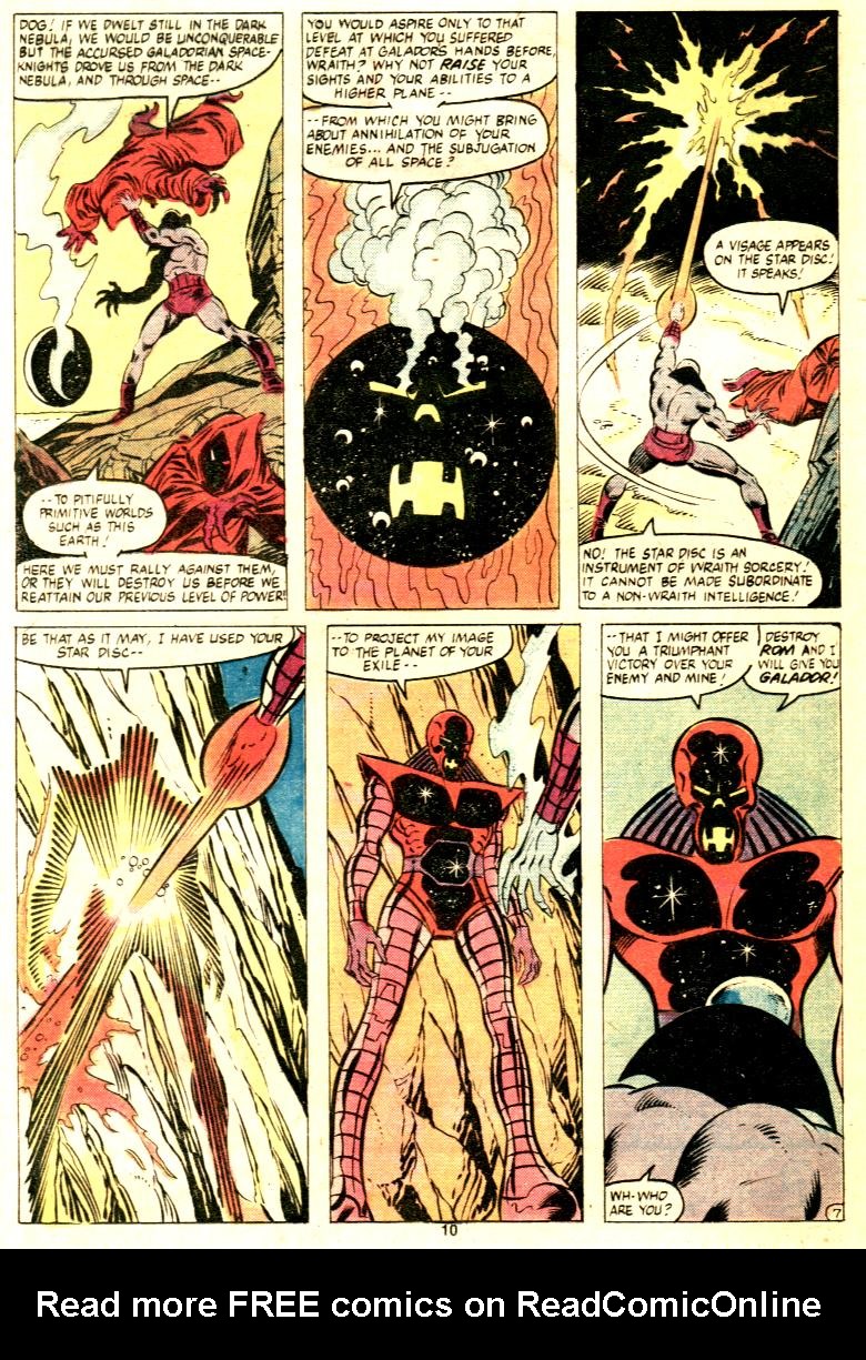 Read online ROM (1979) comic -  Issue #20 - 8