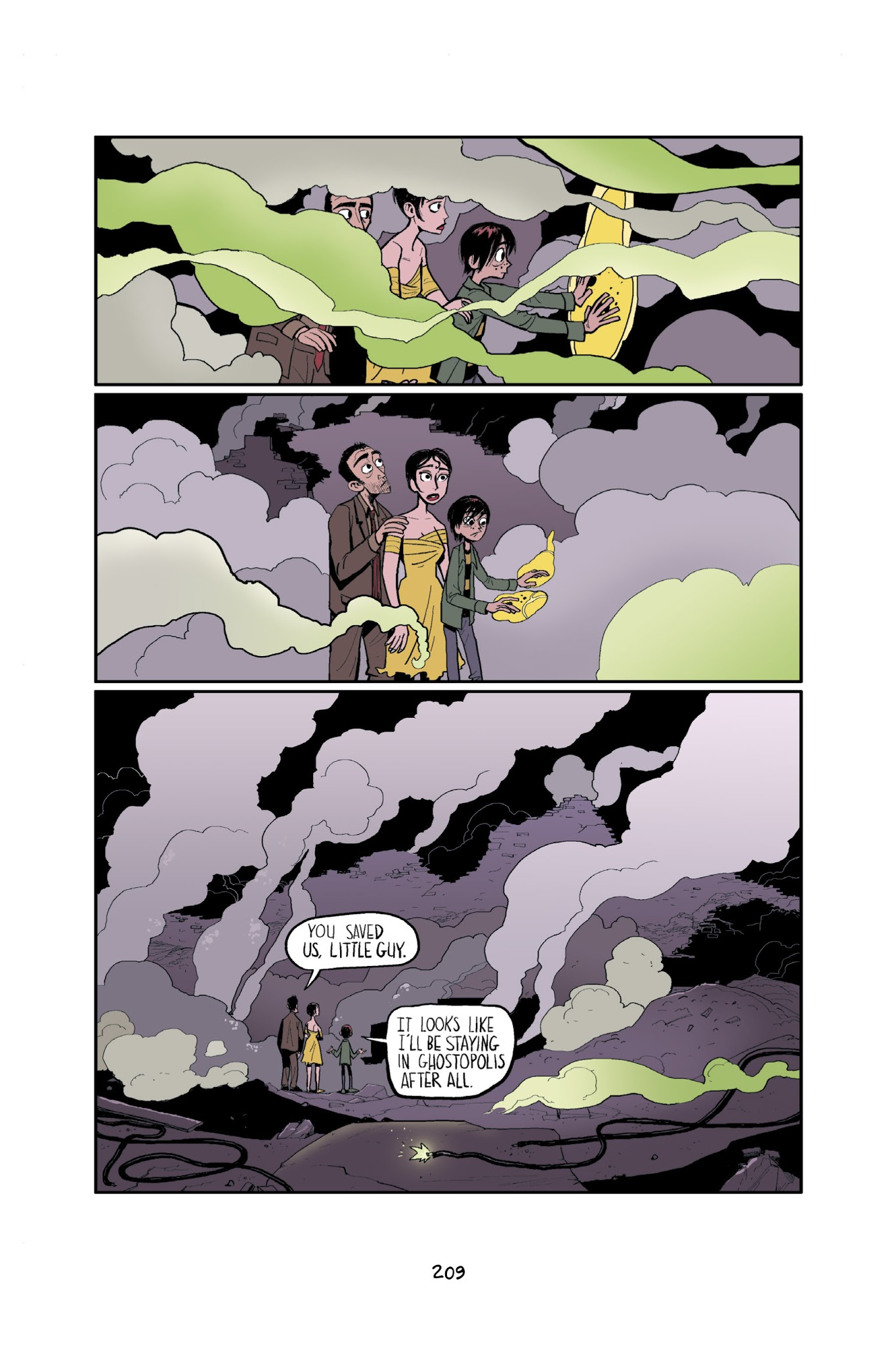 Read online Ghostopolis comic -  Issue # TPB - 214