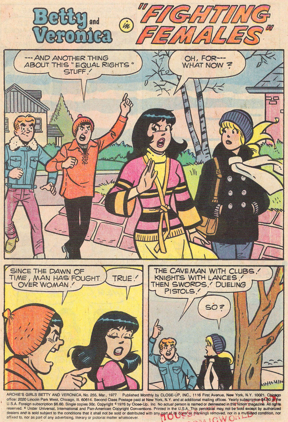 Read online Archie's Girls Betty and Veronica comic -  Issue #255 - 3