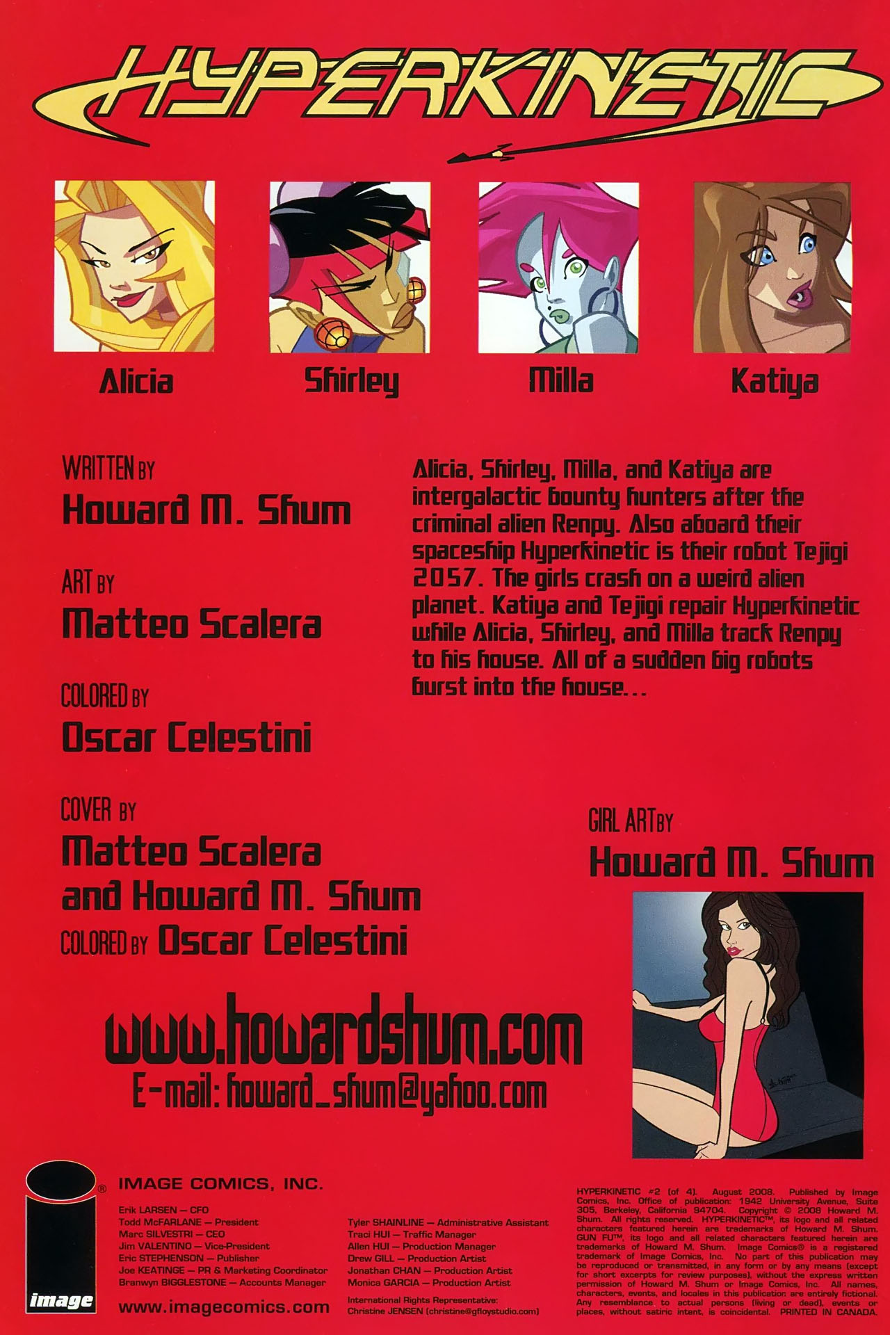 Read online Hyperkinetic comic -  Issue #2 - 2