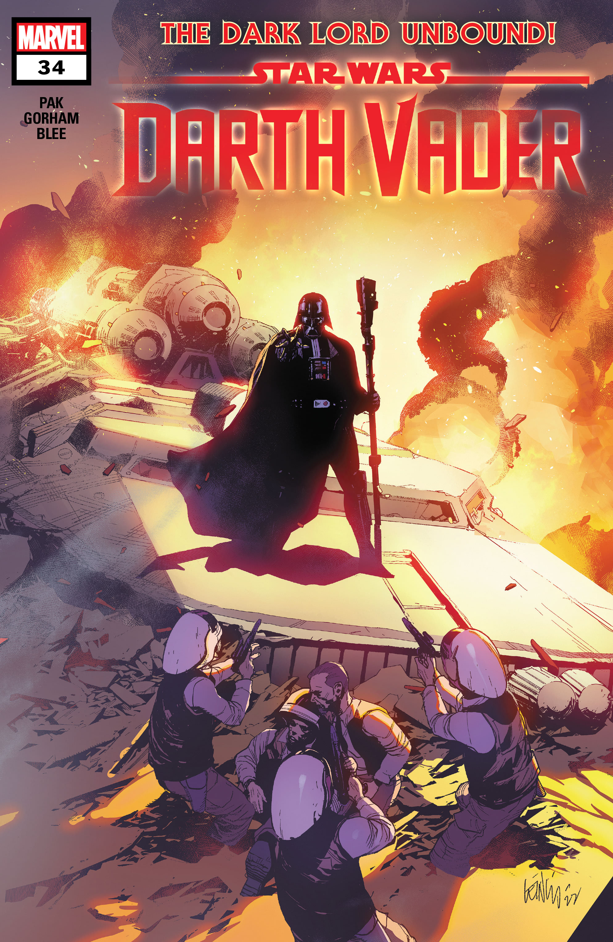 Read online Star Wars: Darth Vader (2020) comic -  Issue #34 - 1