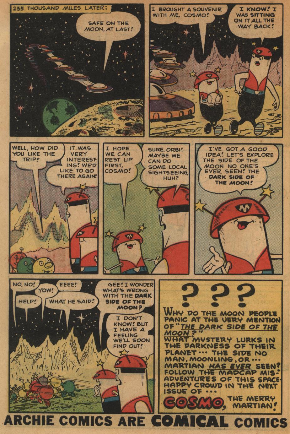 Read online Cosmo the Merry Martian comic -  Issue #1 - 34