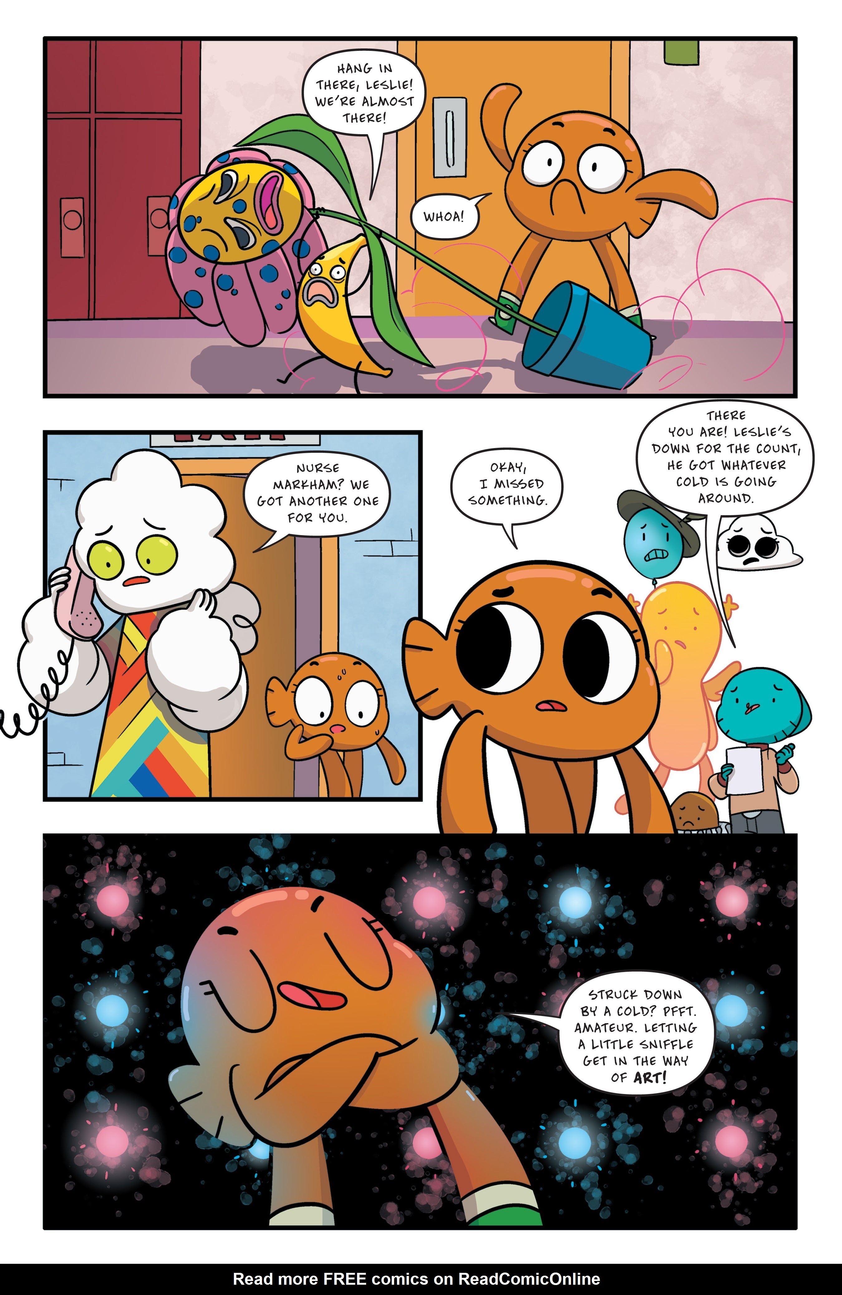 Read online The Amazing World of Gumball: Midsummer Nightmare comic -  Issue # TPB - 64