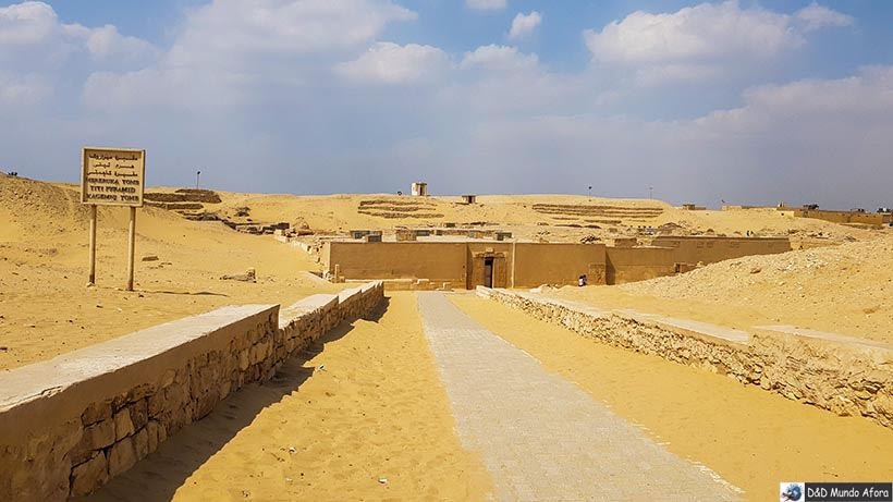 Complexo de Saqqara, Egito - pirâmide egípcia