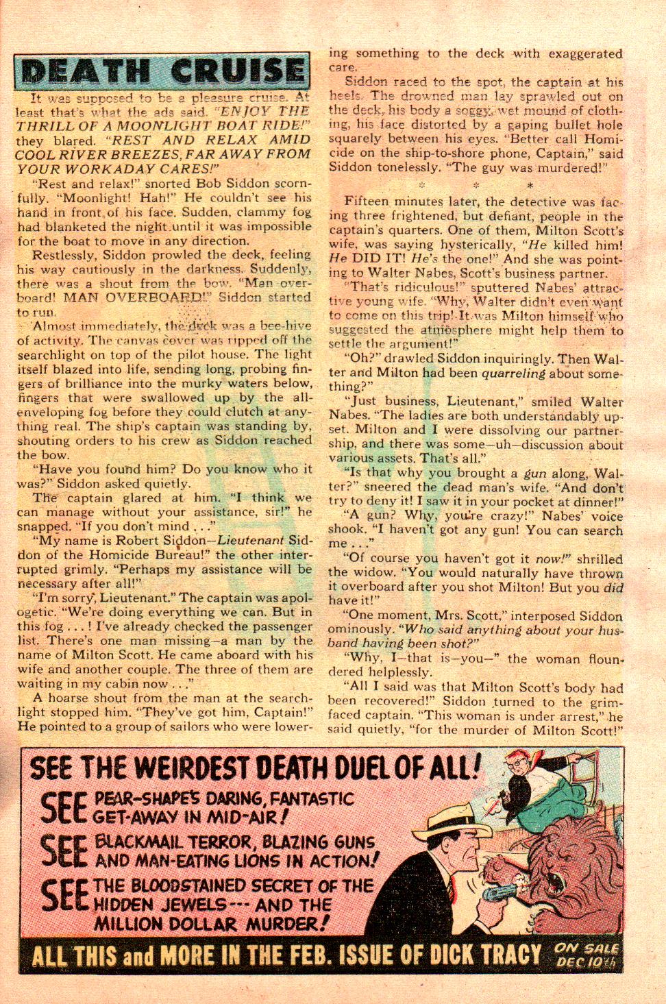 Read online Dick Tracy comic -  Issue #59 - 29