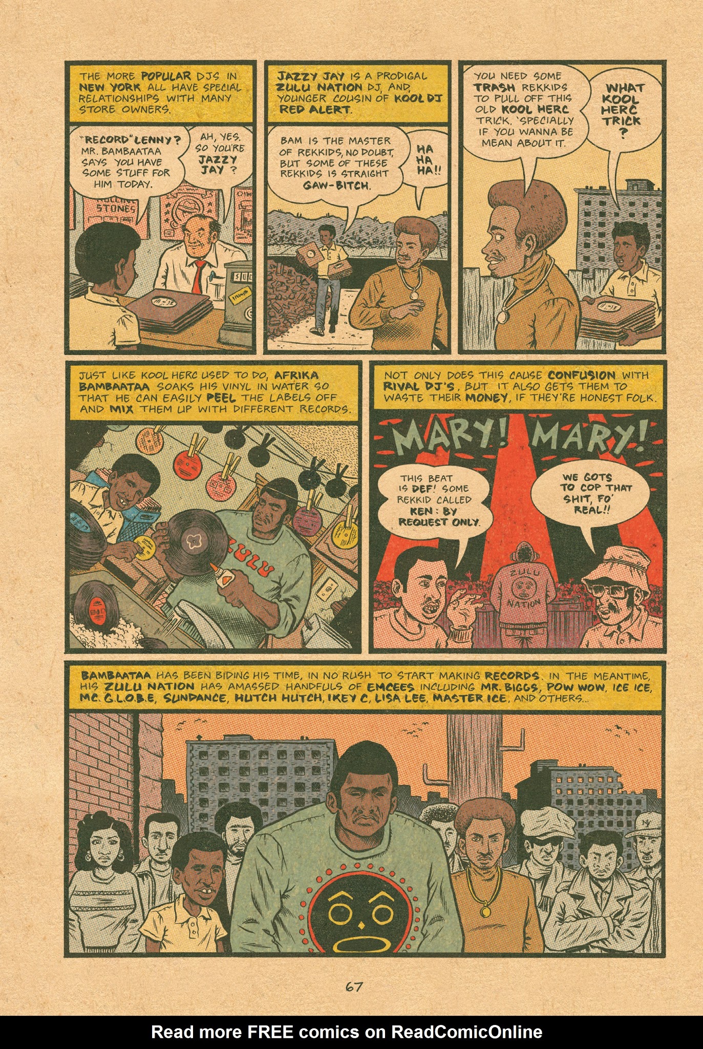 Read online Hip Hop Family Tree (2013) comic -  Issue # TPB 1 - 68