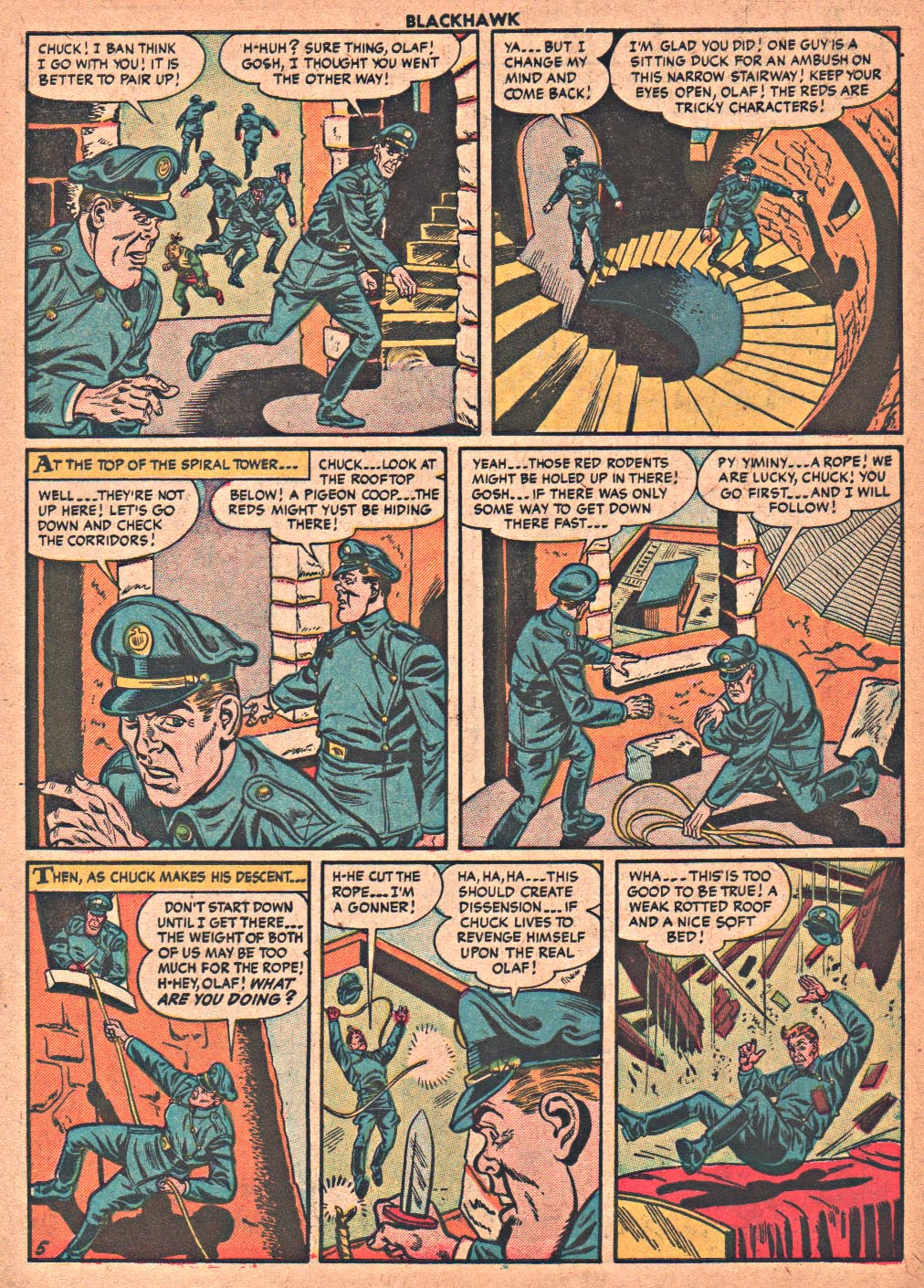 Read online Blackhawk (1957) comic -  Issue #85 - 7