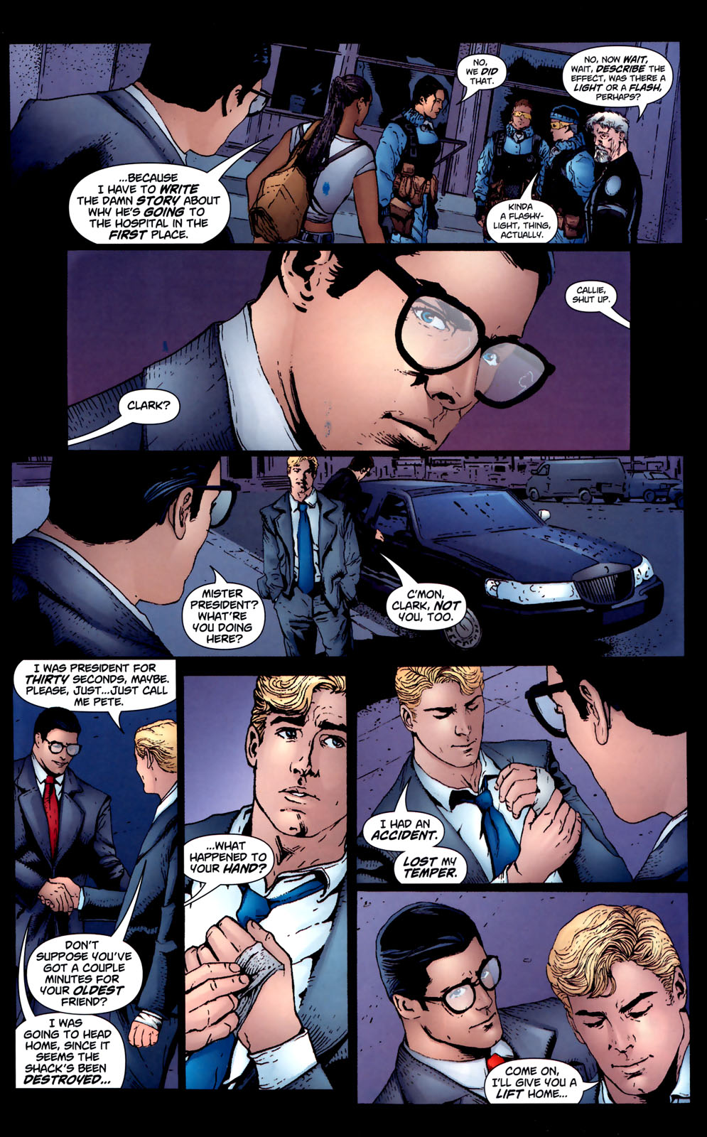 Read online Adventures of Superman (1987) comic -  Issue #637 - 19