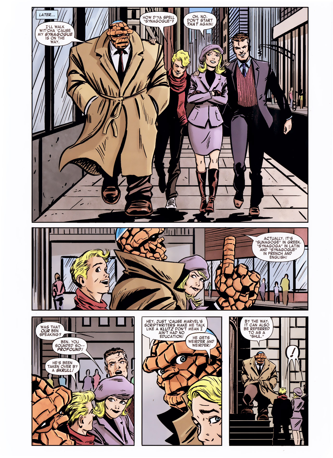 Read online Marvel Holiday Magazine 2010 comic -  Issue #1 - 74