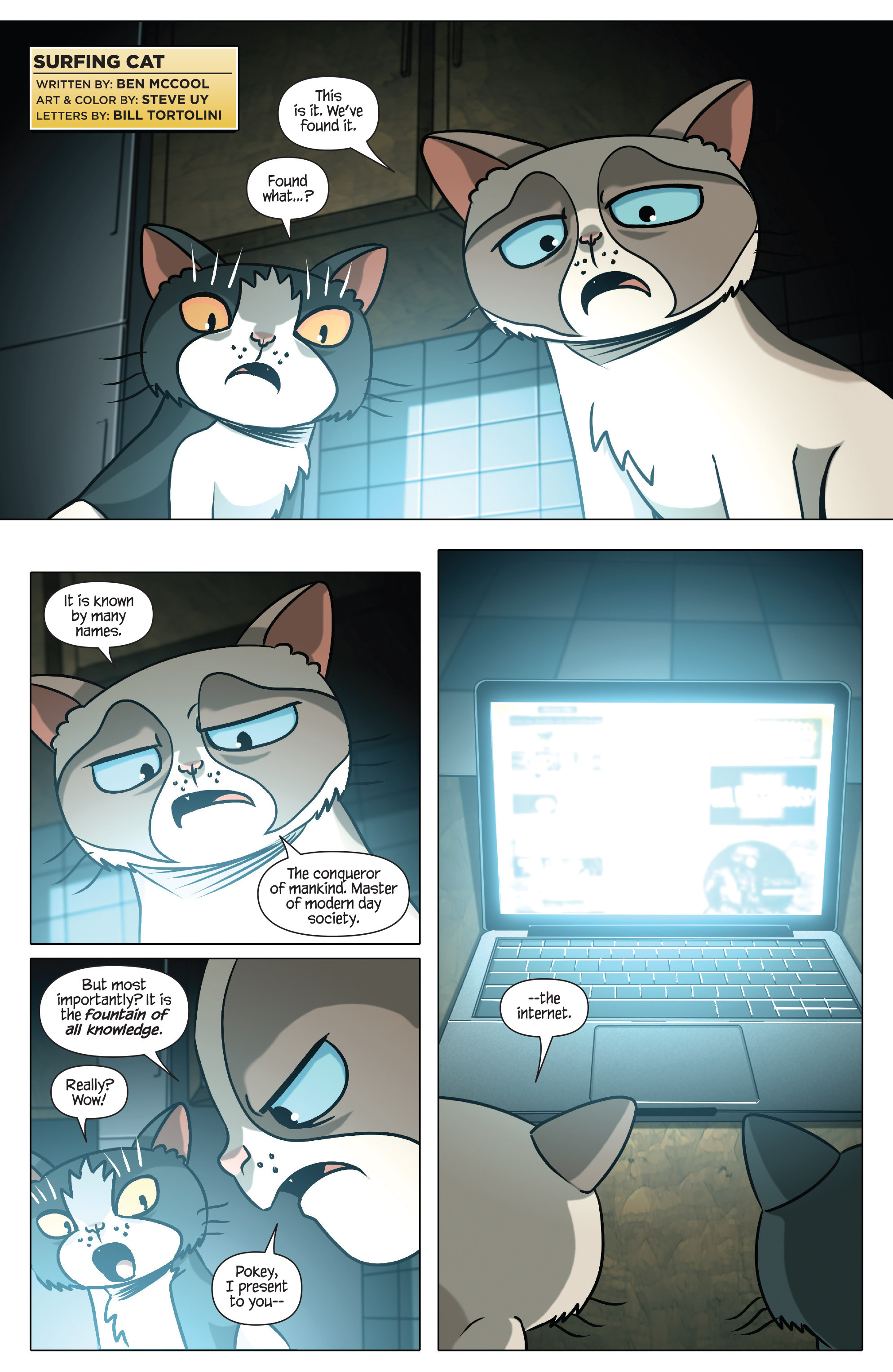 Read online Grumpy Cat & Pokey comic -  Issue #5 - 3