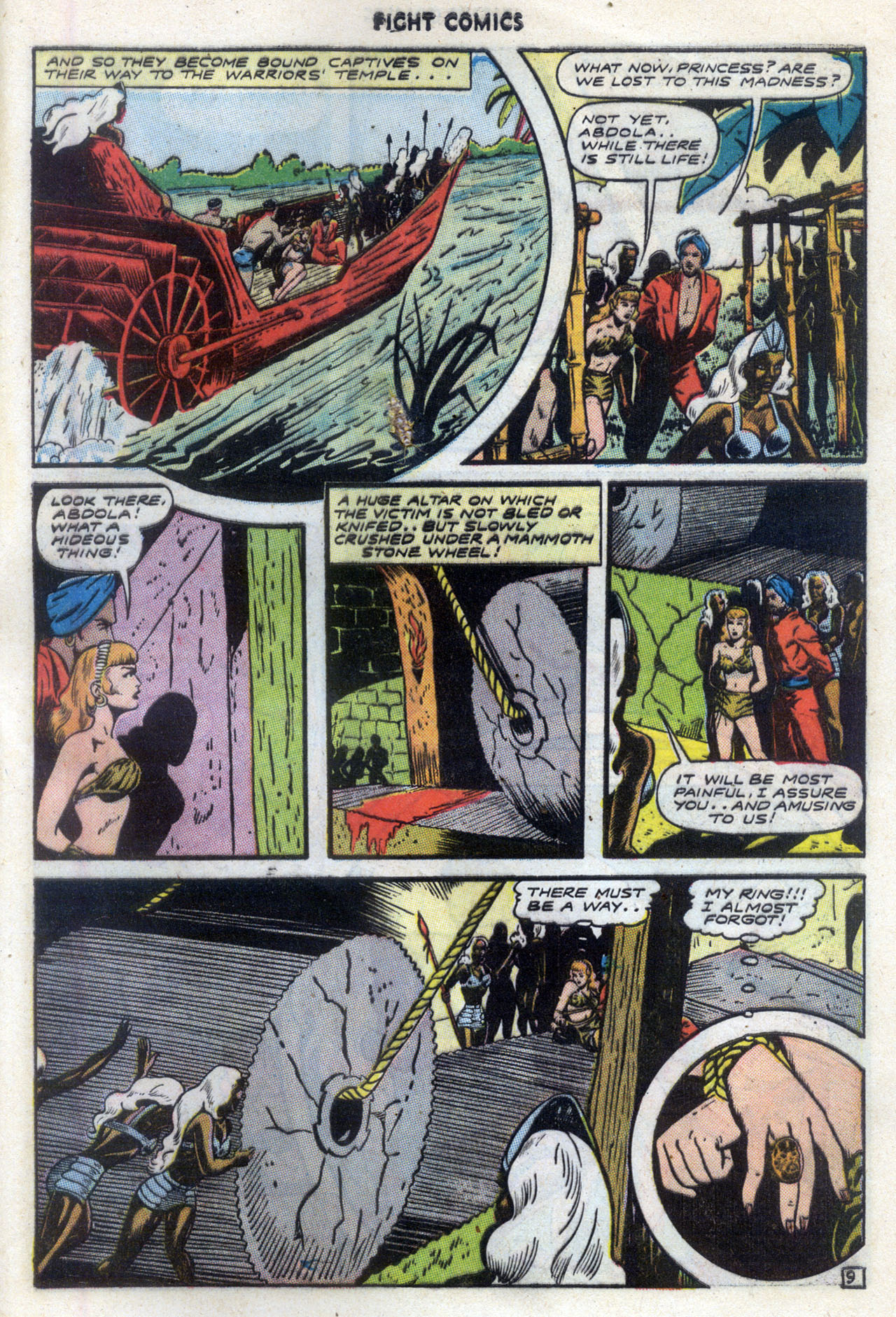 Read online Fight Comics comic -  Issue #39 - 49