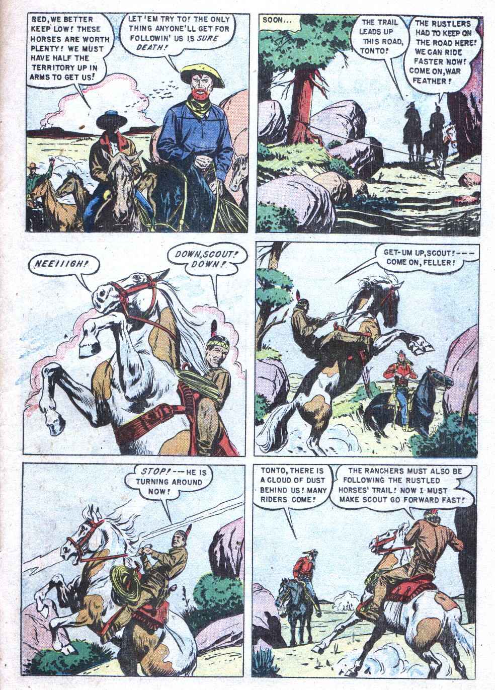 Read online Lone Ranger's Companion Tonto comic -  Issue #8 - 23