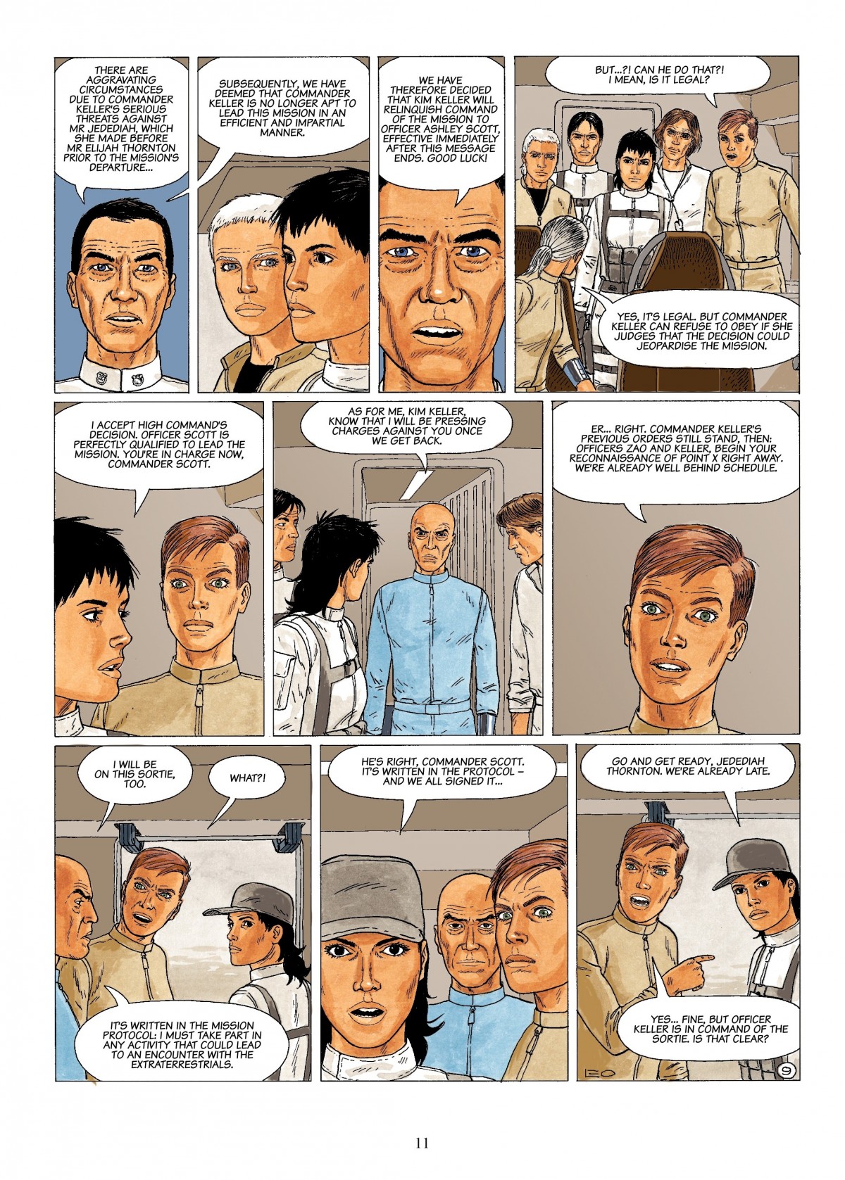 Read online Antares comic -  Issue #5 - 11