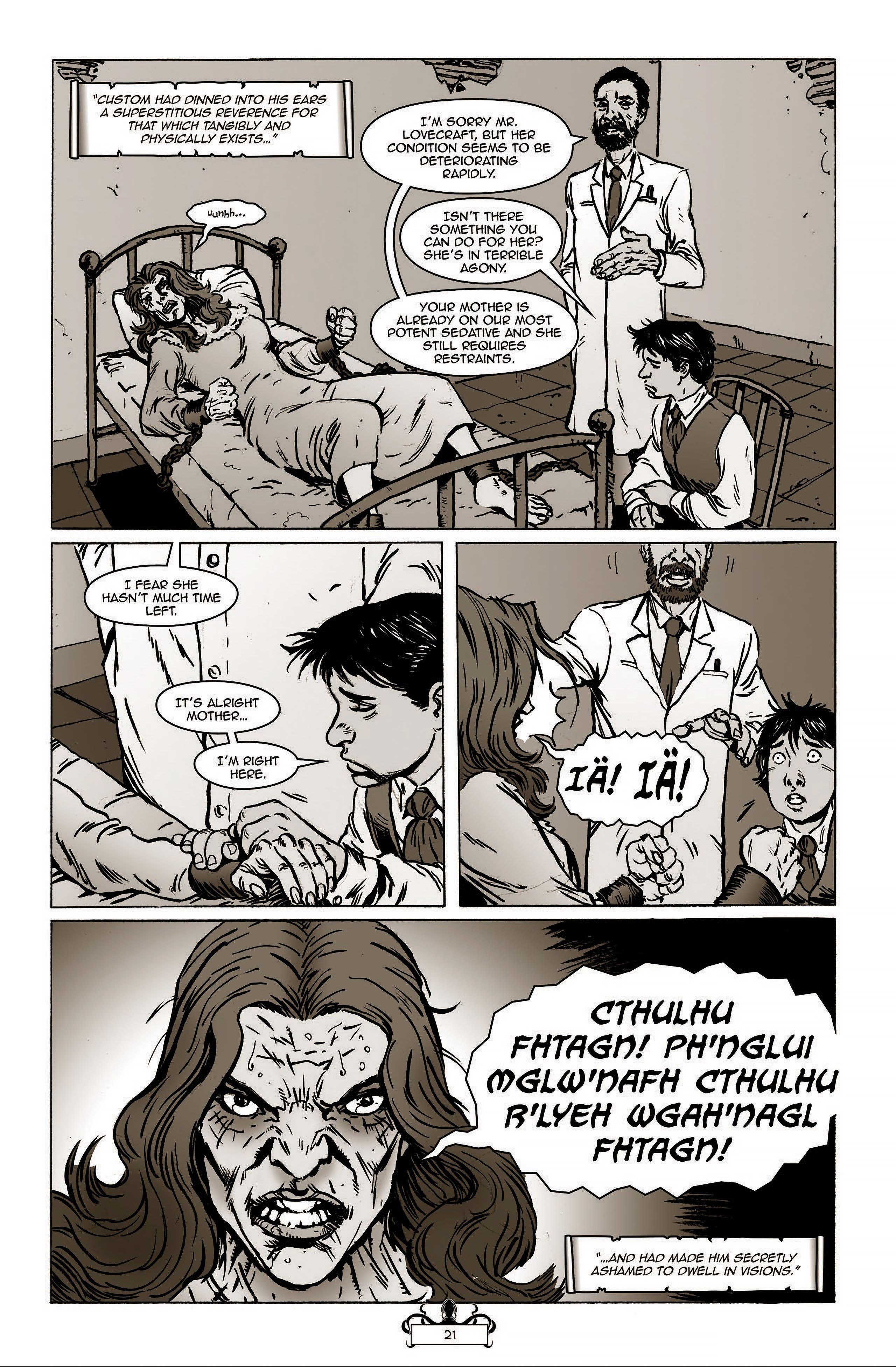 Read online Lovecraft P.I. - A Shot in the Dark comic -  Issue # TPB - 49