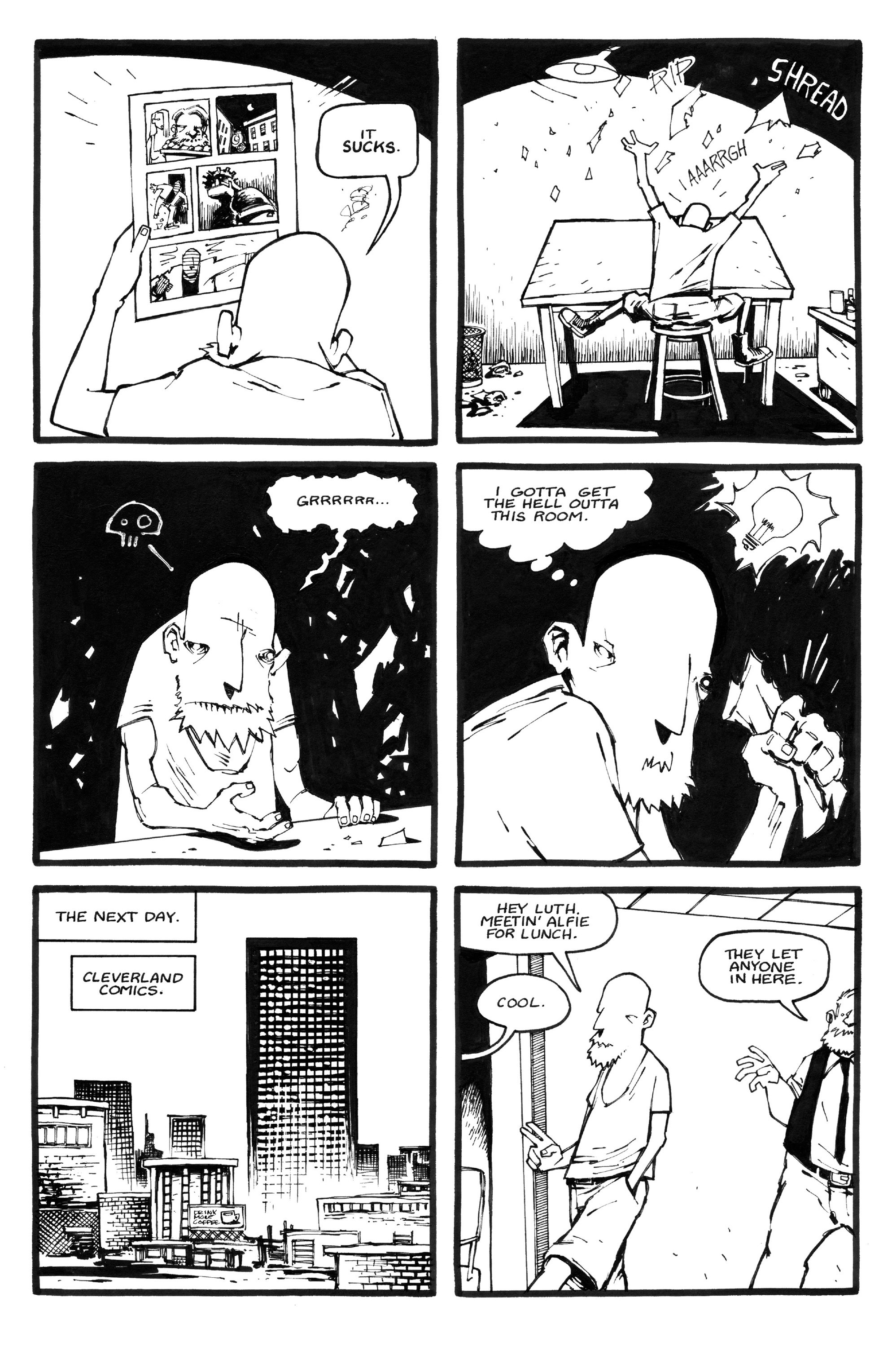 Read online Pencil Head comic -  Issue #3 - 6