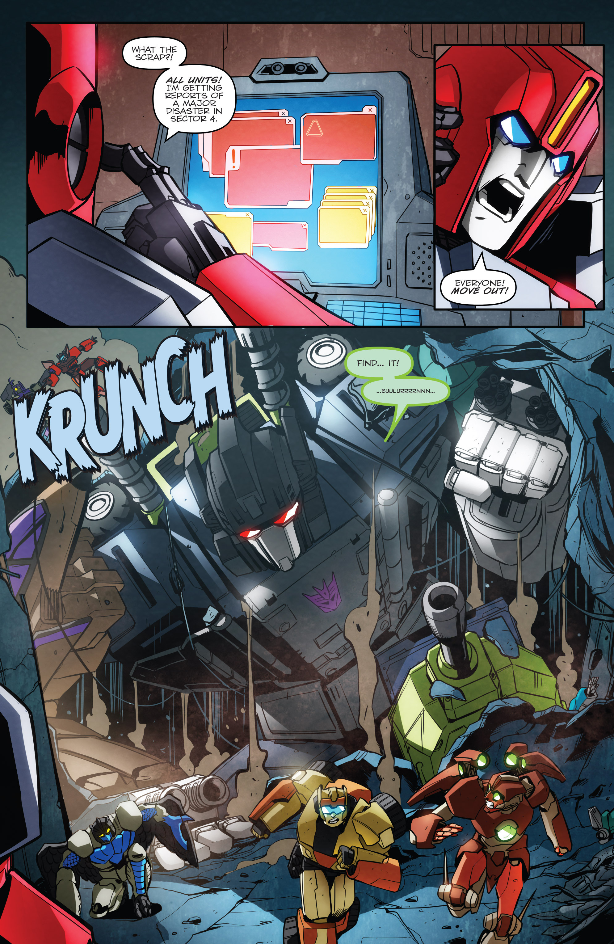 Read online Transformers: Till All Are One comic -  Issue #4 - 8