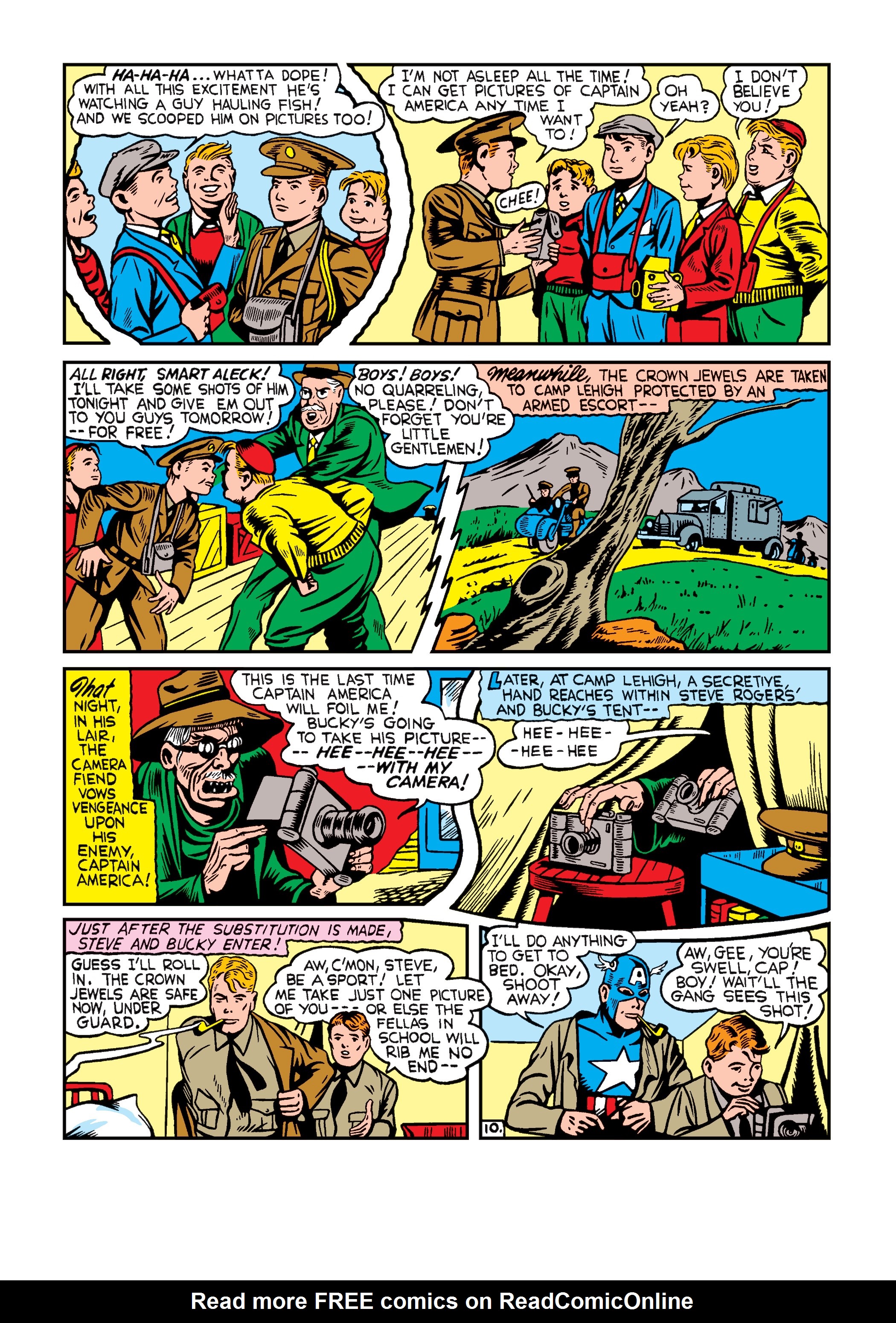 Read online Marvel Masterworks: Golden Age Captain America comic -  Issue # TPB 2 (Part 1) - 84
