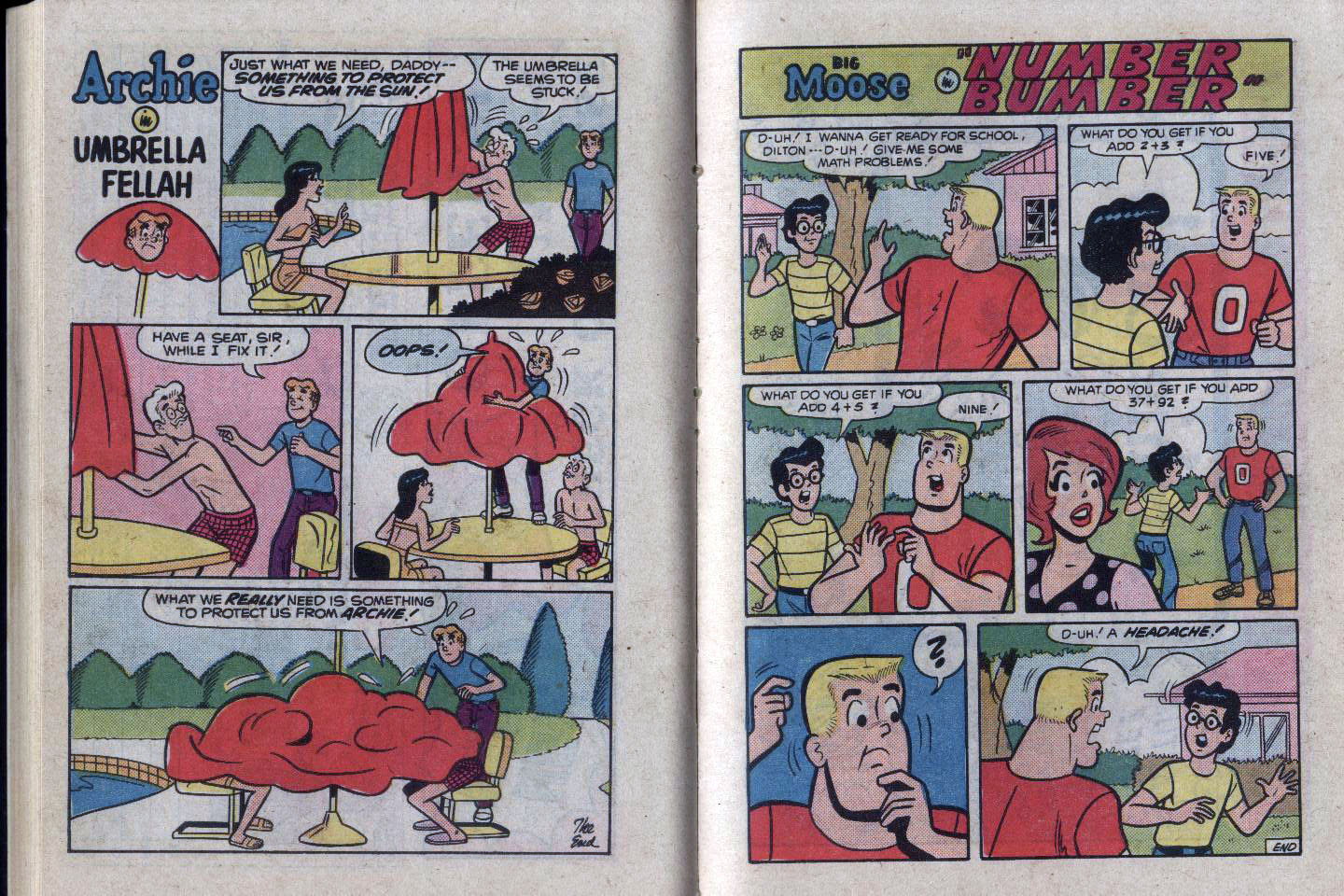 Read online Archie...Archie Andrews, Where Are You? Digest Magazine comic -  Issue #58 - 54