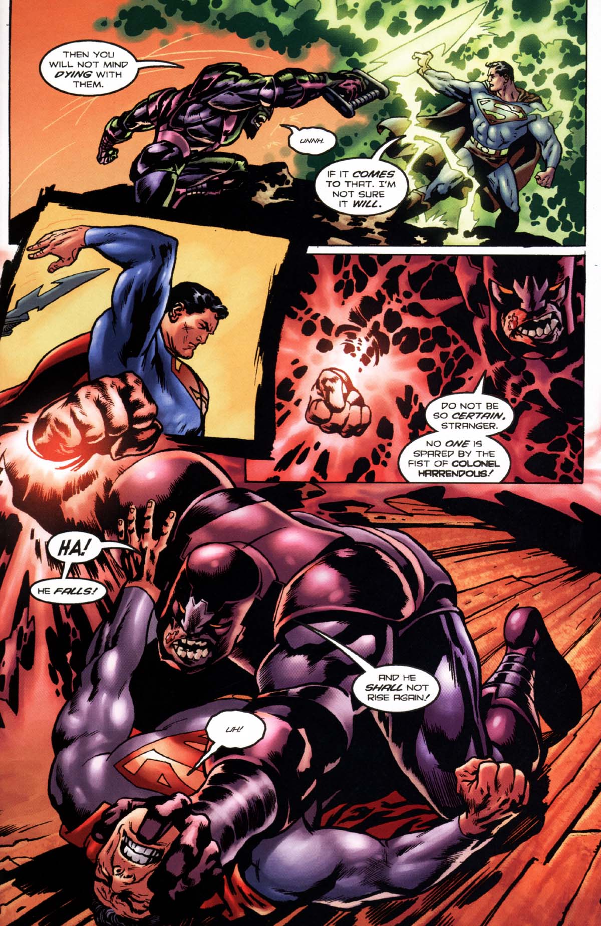 Read online Superman/Aliens 2: God War comic -  Issue #2 - 13