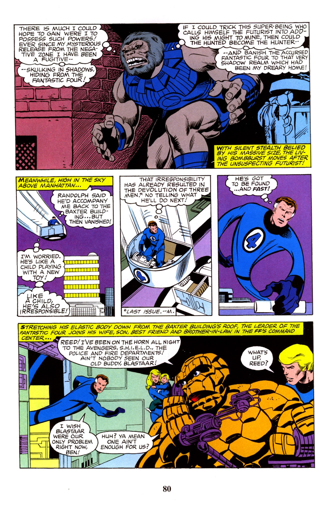 Read online Fantastic Four Visionaries: John Byrne comic -  Issue # TPB 0 - 81