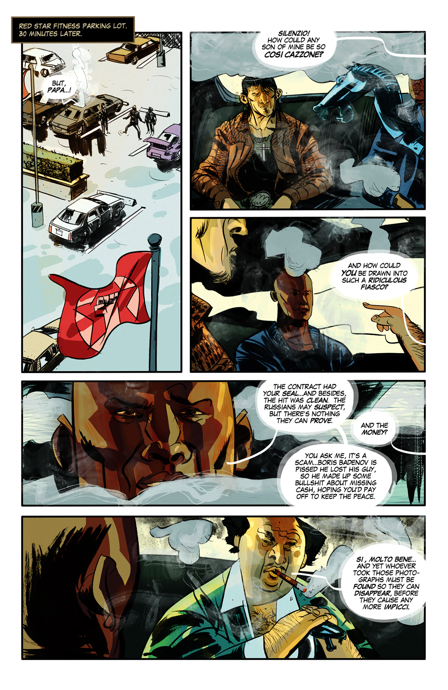 Read online Blue Estate comic -  Issue #8 - 18