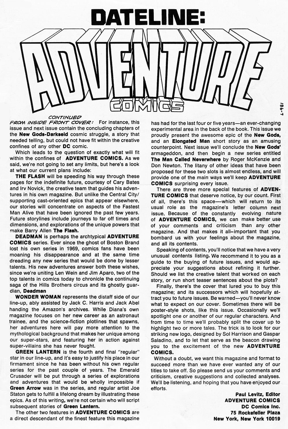 Adventure Comics (1938) issue 459 - Page 65