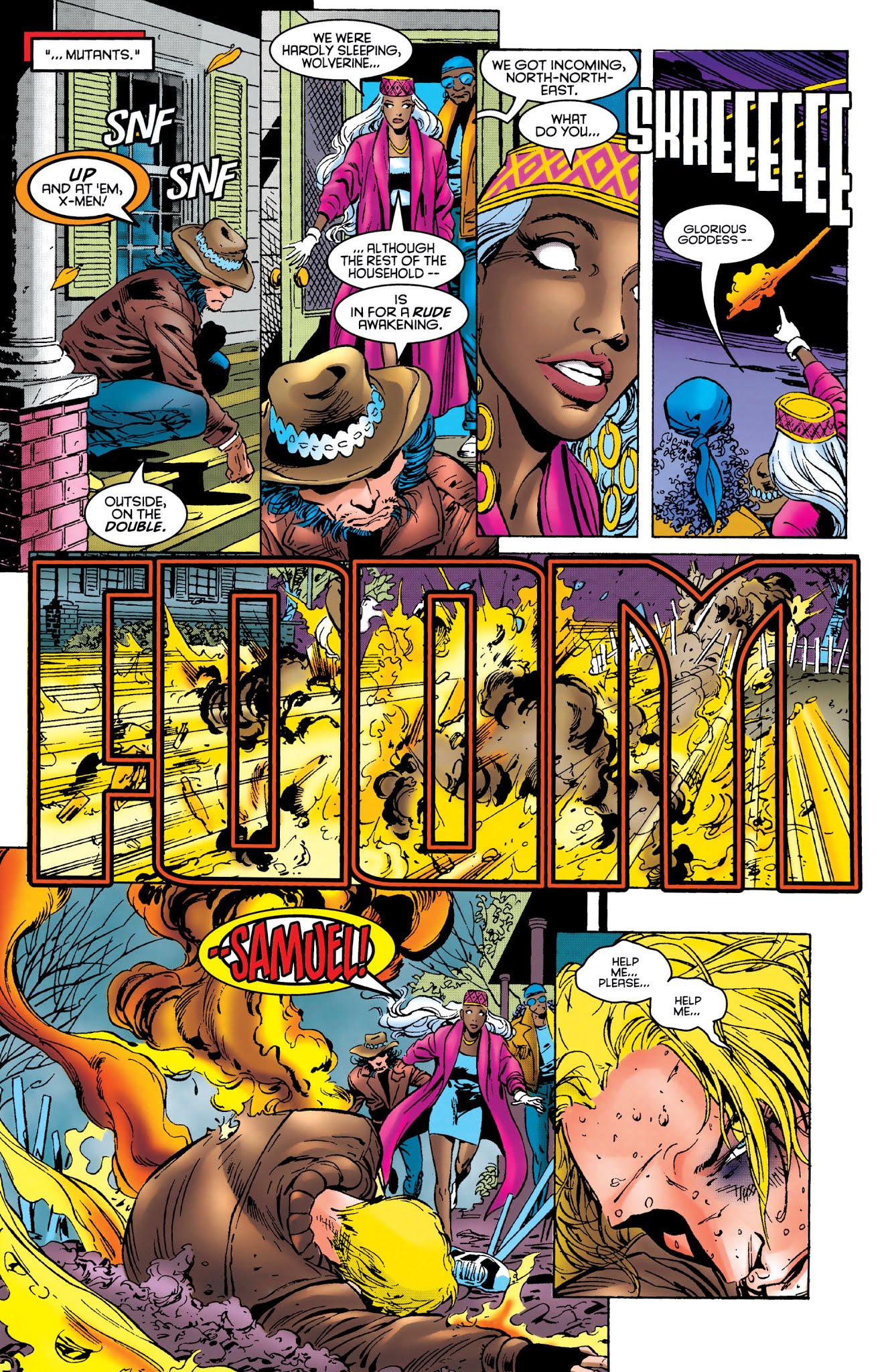 Read online X-Men: The Road to Onslaught comic -  Issue # TPB 2 - 161