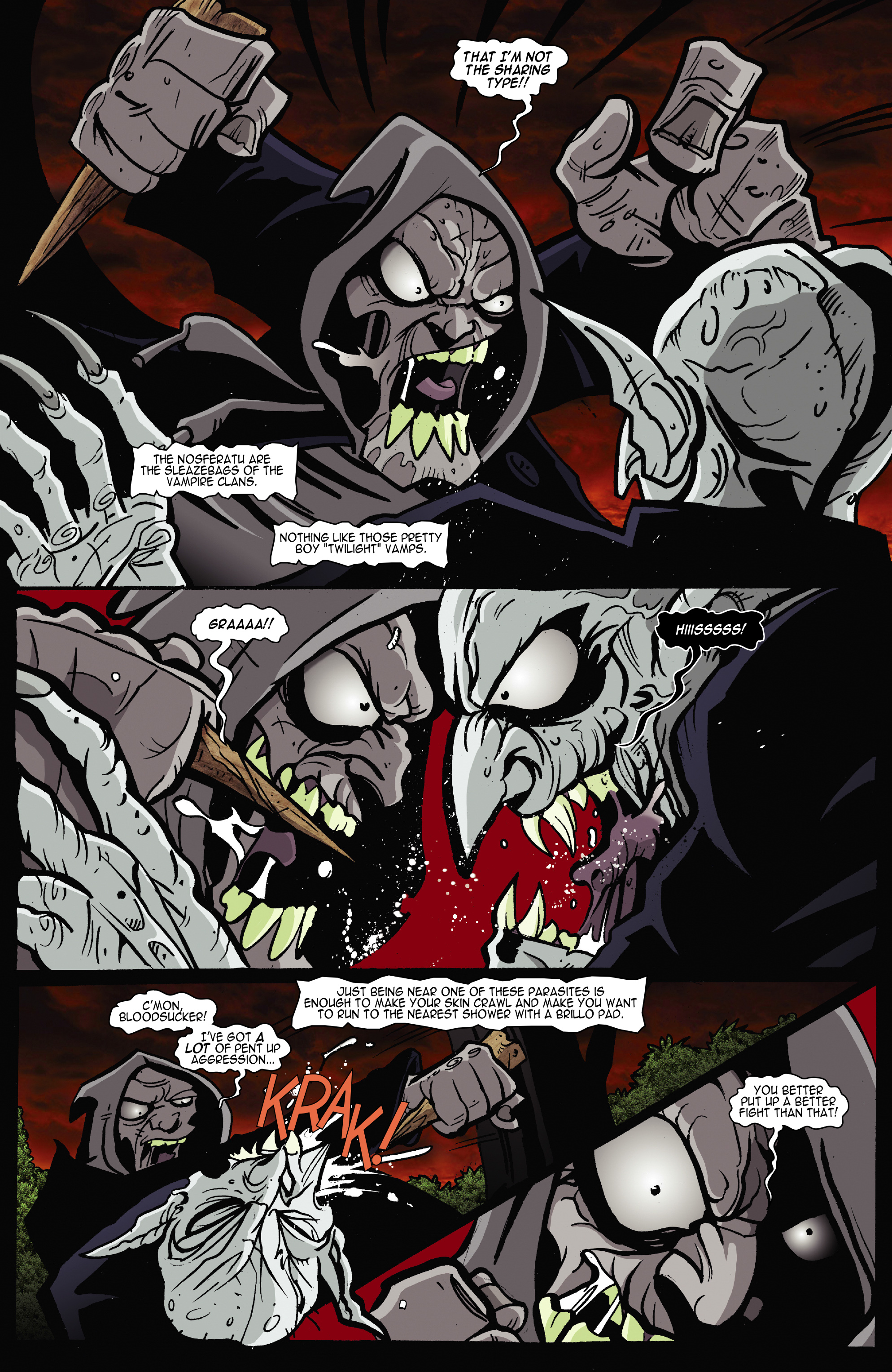Read online The Living Corpse: Exhumed comic -  Issue #1 - 17