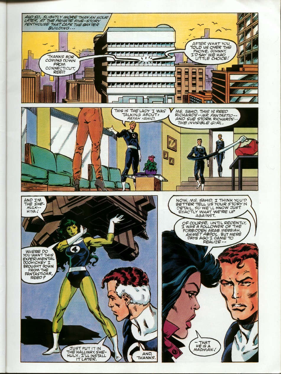 Read online Marvel Graphic Novel comic -  Issue #17 - Revenge of the Living Monolith - 21