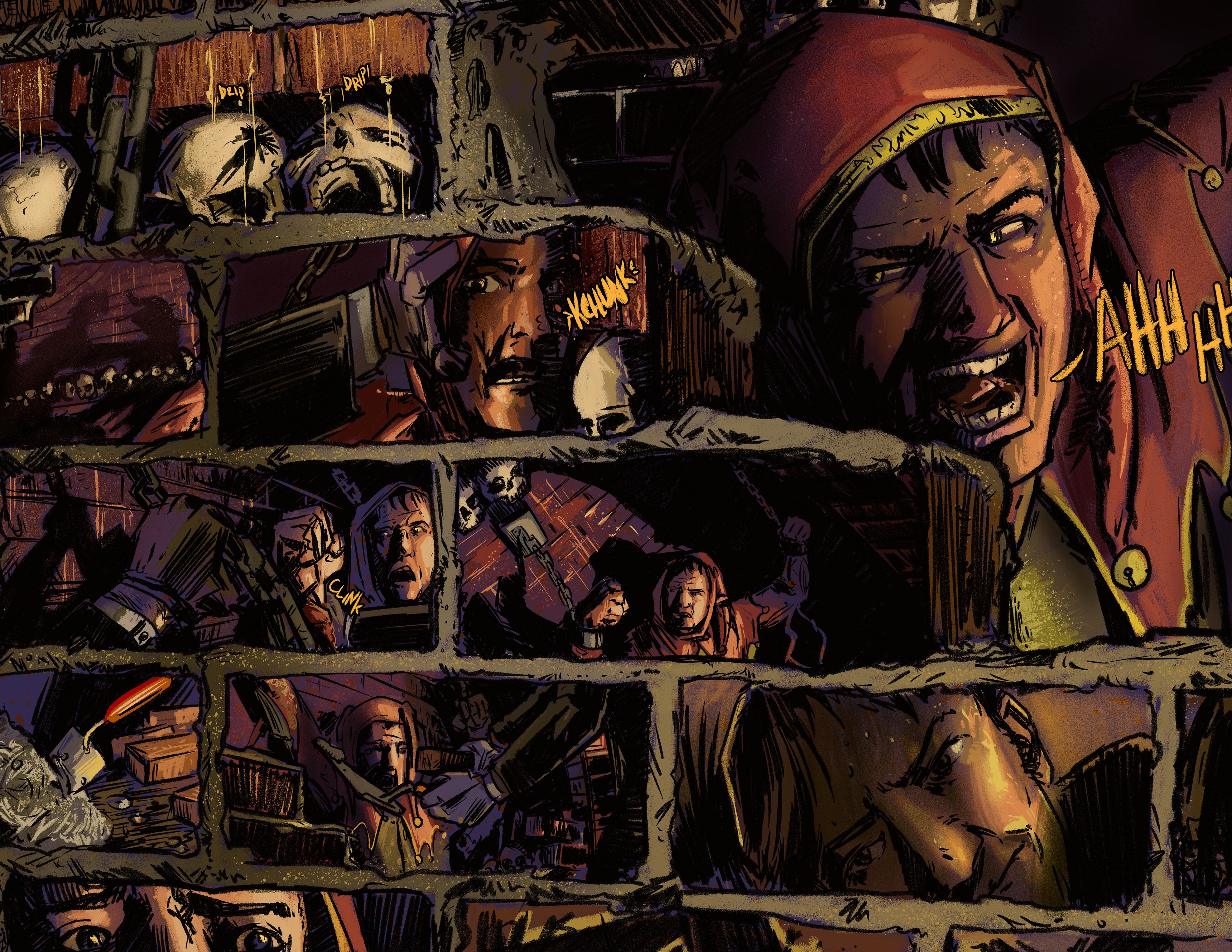 Read online The Cask of Amontillado comic -  Issue # Full - 12
