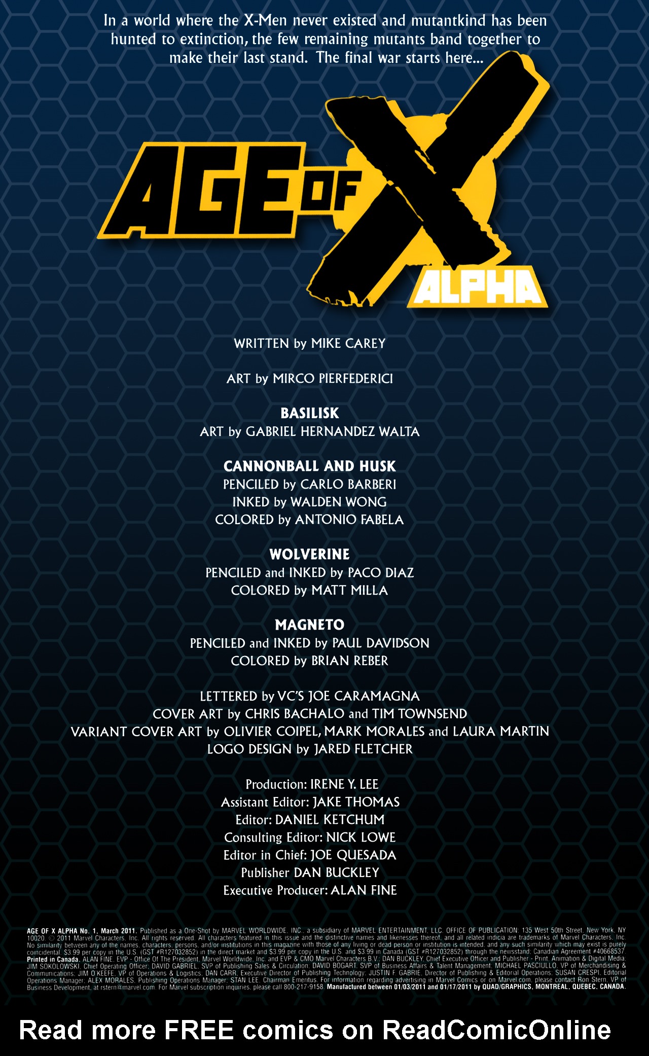 Read online Age of X: Alpha comic -  Issue #Age of X: Alpha Full - 6
