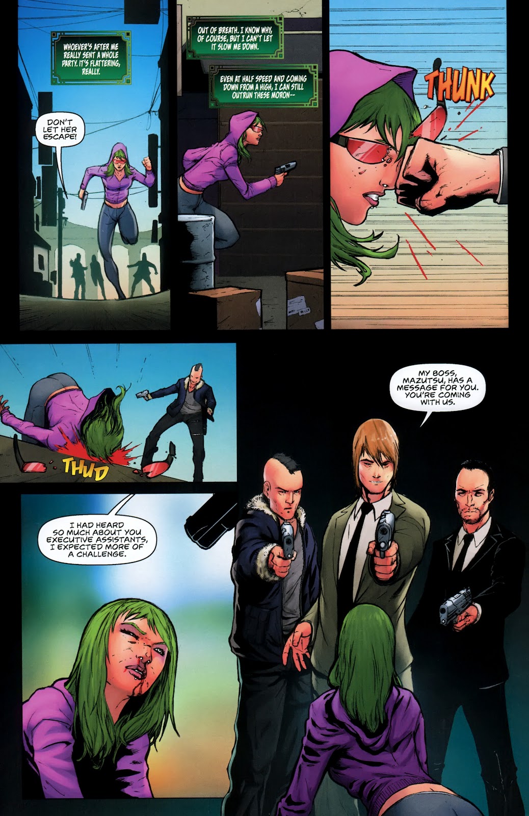 Executive Assistant: Assassins issue 1 - Page 20