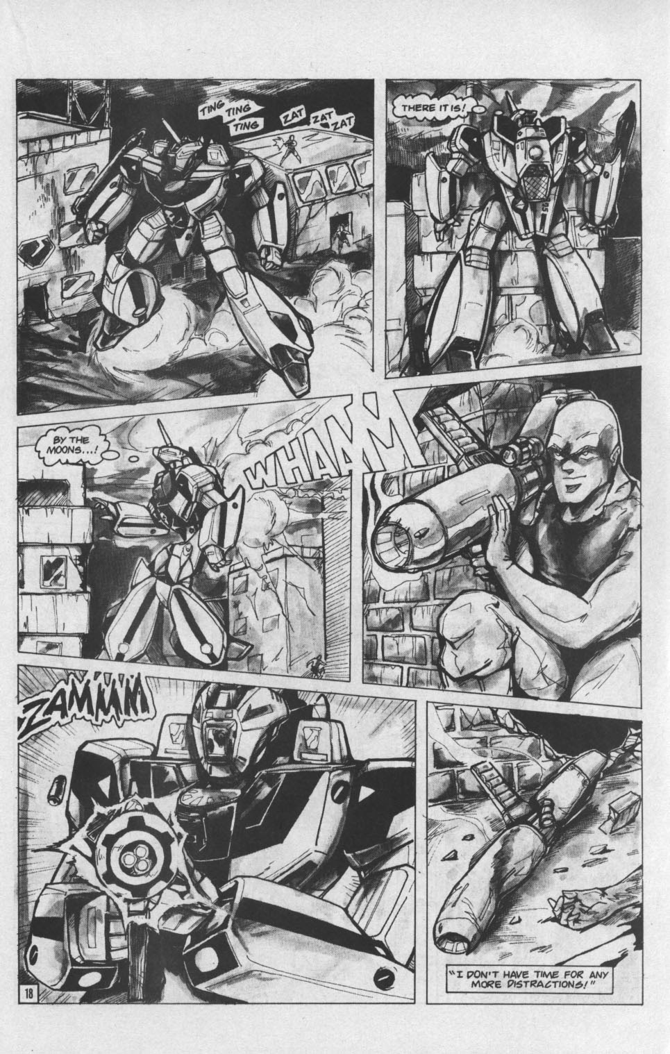 Read online Robotech II: The Sentinels - The Malcontent Uprisings comic -  Issue #11 - 19