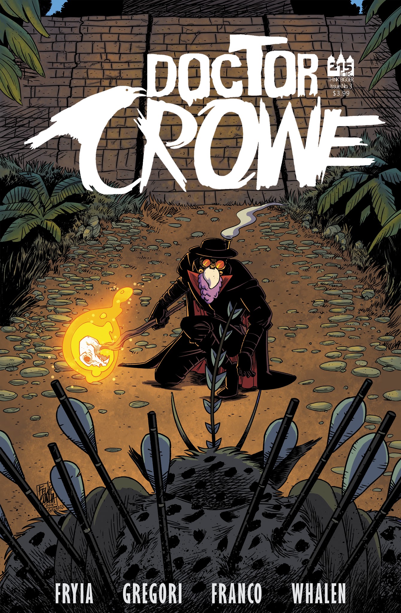 Read online Dr Crowe comic -  Issue #3 - 1