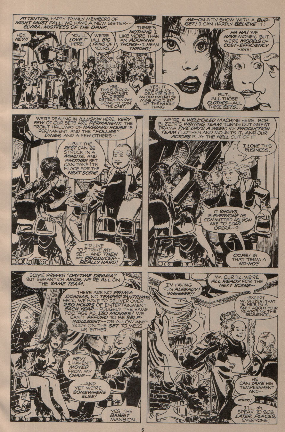 Read online Elvira, Mistress of the Dark comic -  Issue #11 - 6
