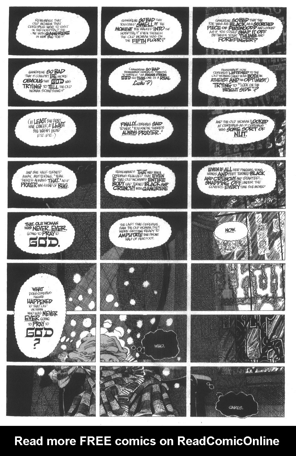 Cerebus Issue #292 #290 - English 16