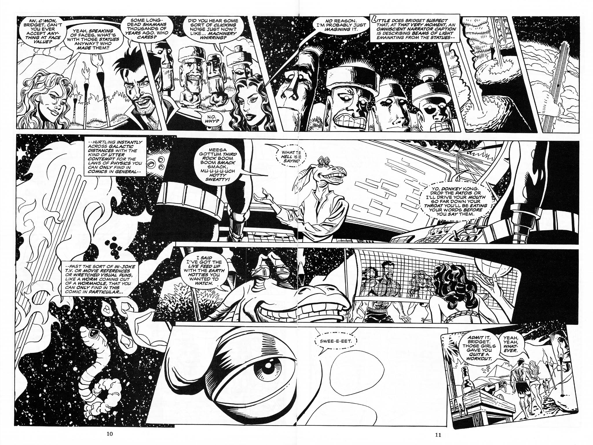 Read online Soulsearchers and Company comic -  Issue #68 - 11