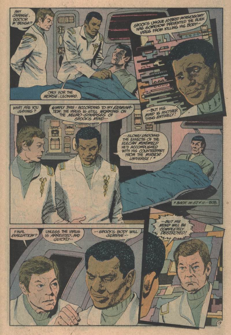 Read online Star Trek (1984) comic -  Issue #35 - 14