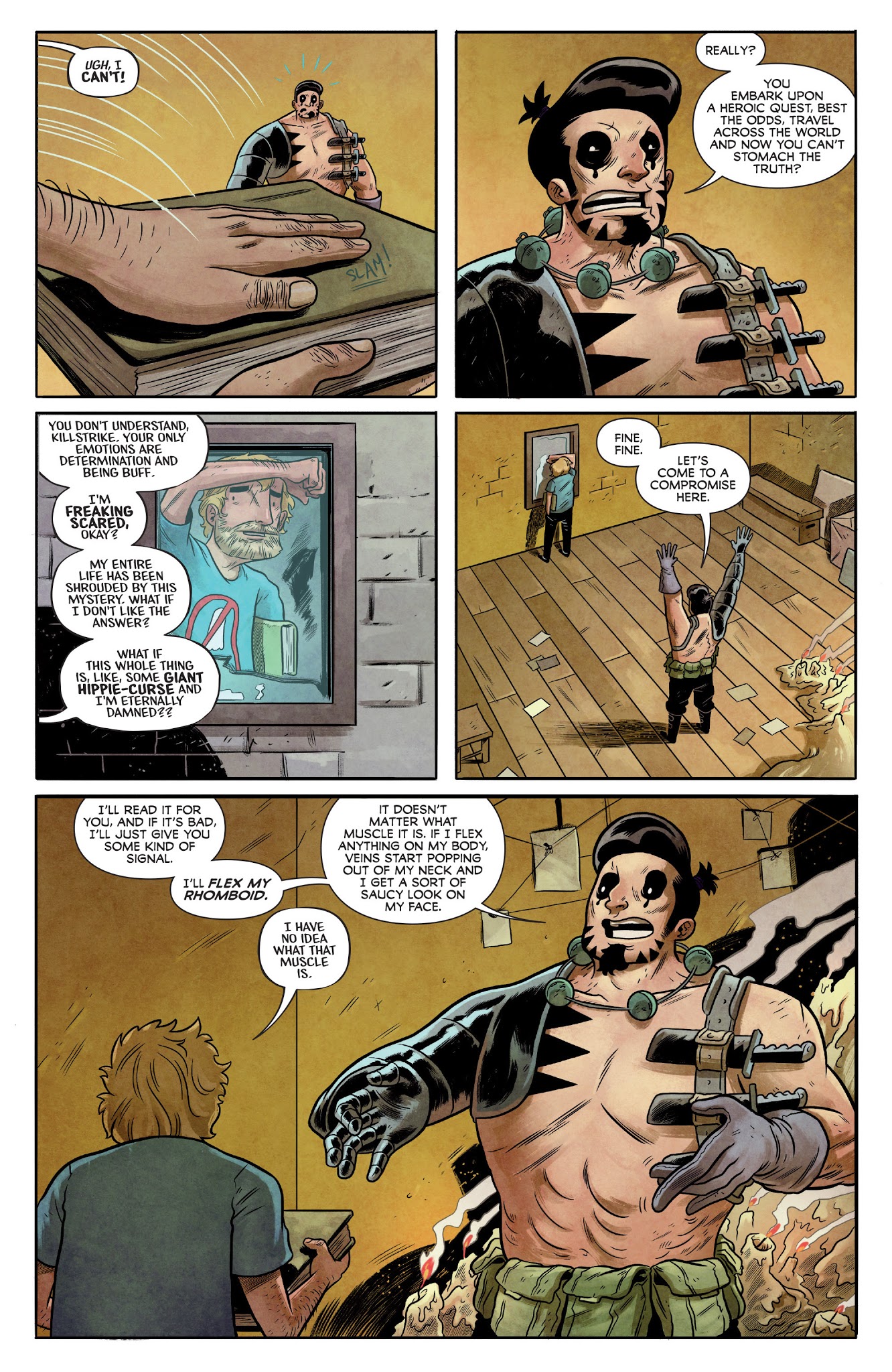 Read online Oh, Killstrike comic -  Issue #4 - 5