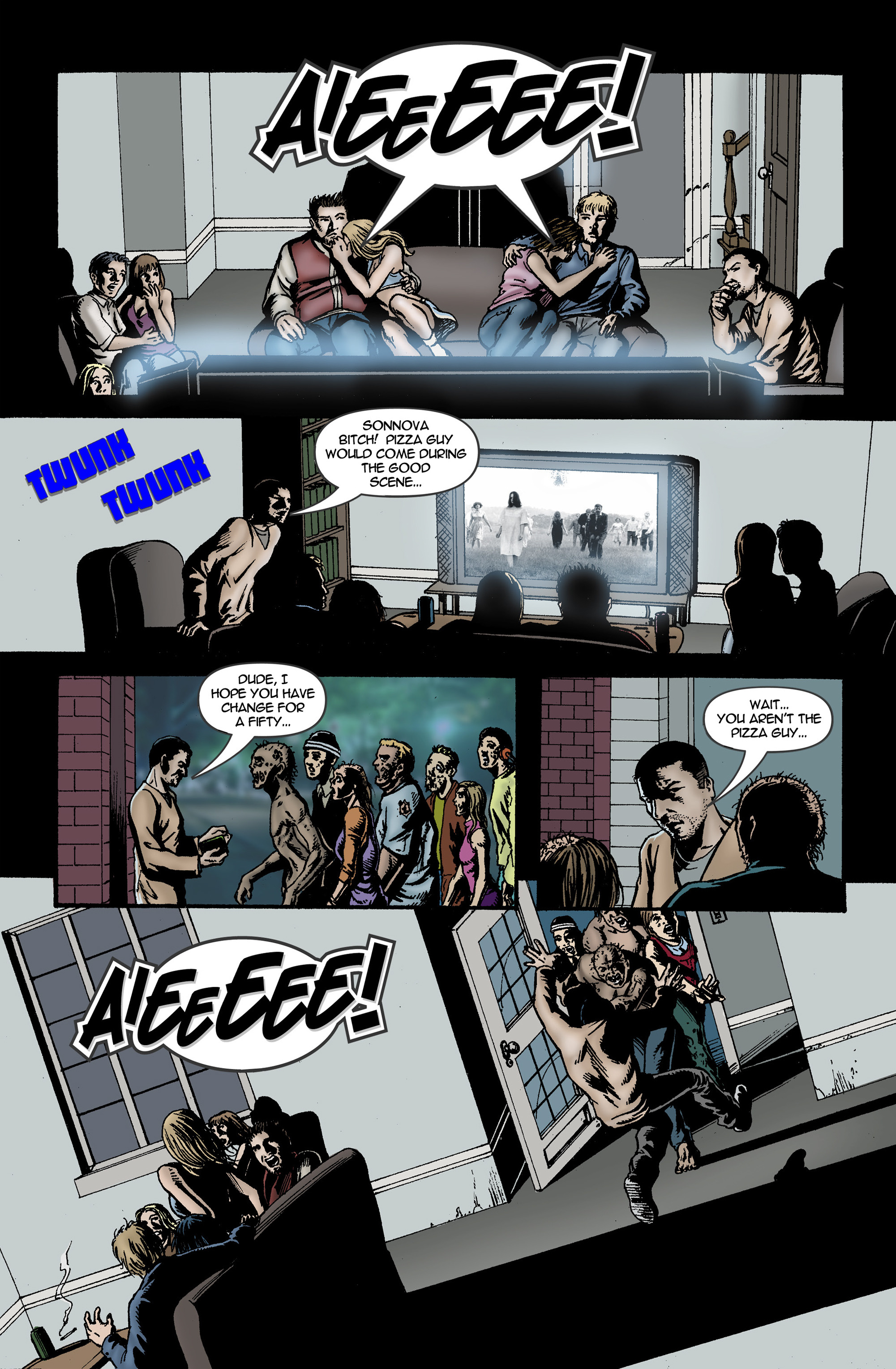 Read online Chaos Campus: Sorority Girls Vs. Zombies comic -  Issue #15 - 4