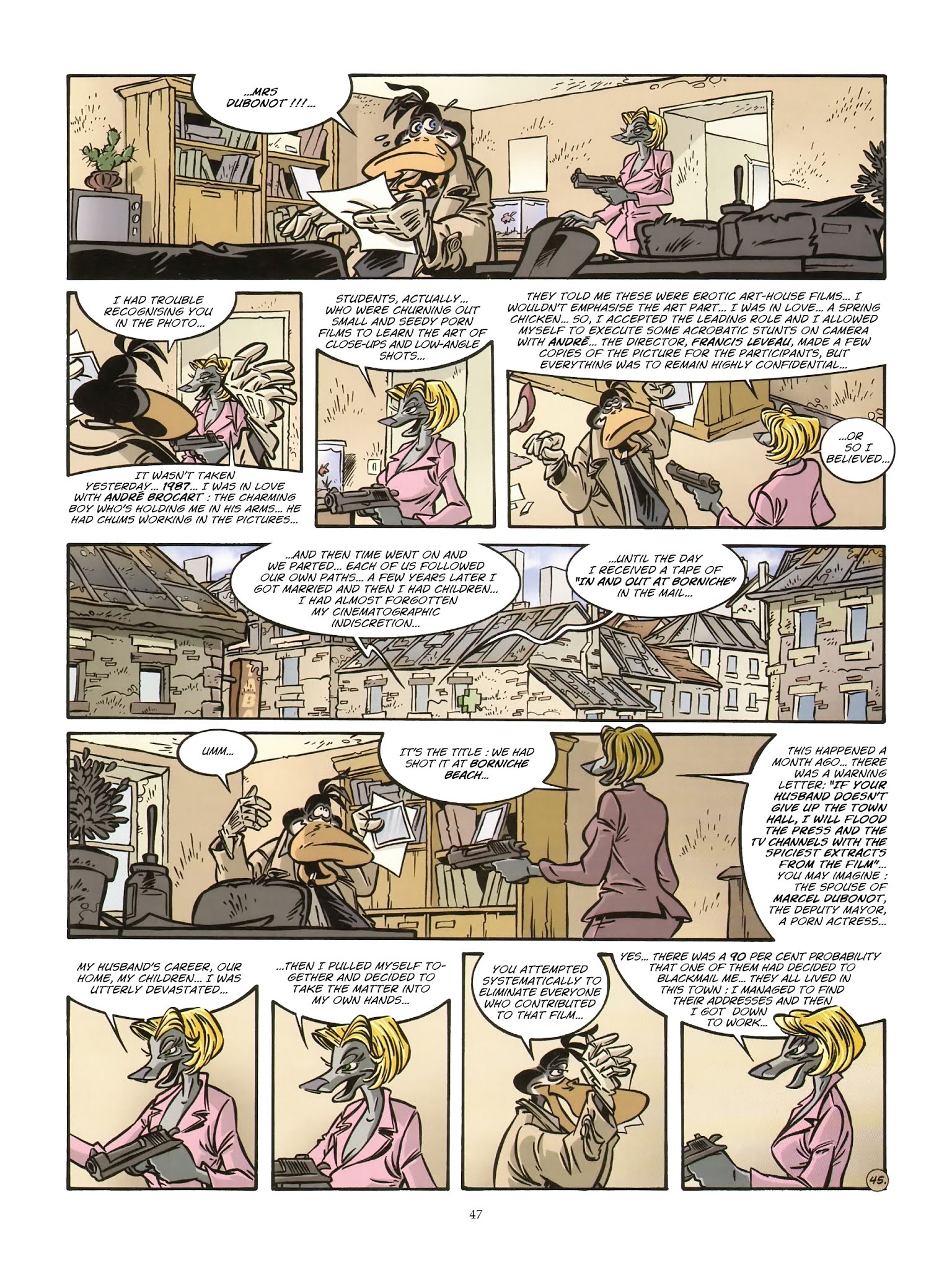 Read online Une enquête de l'inspecteur Canardo comic -  Issue #17 - 49