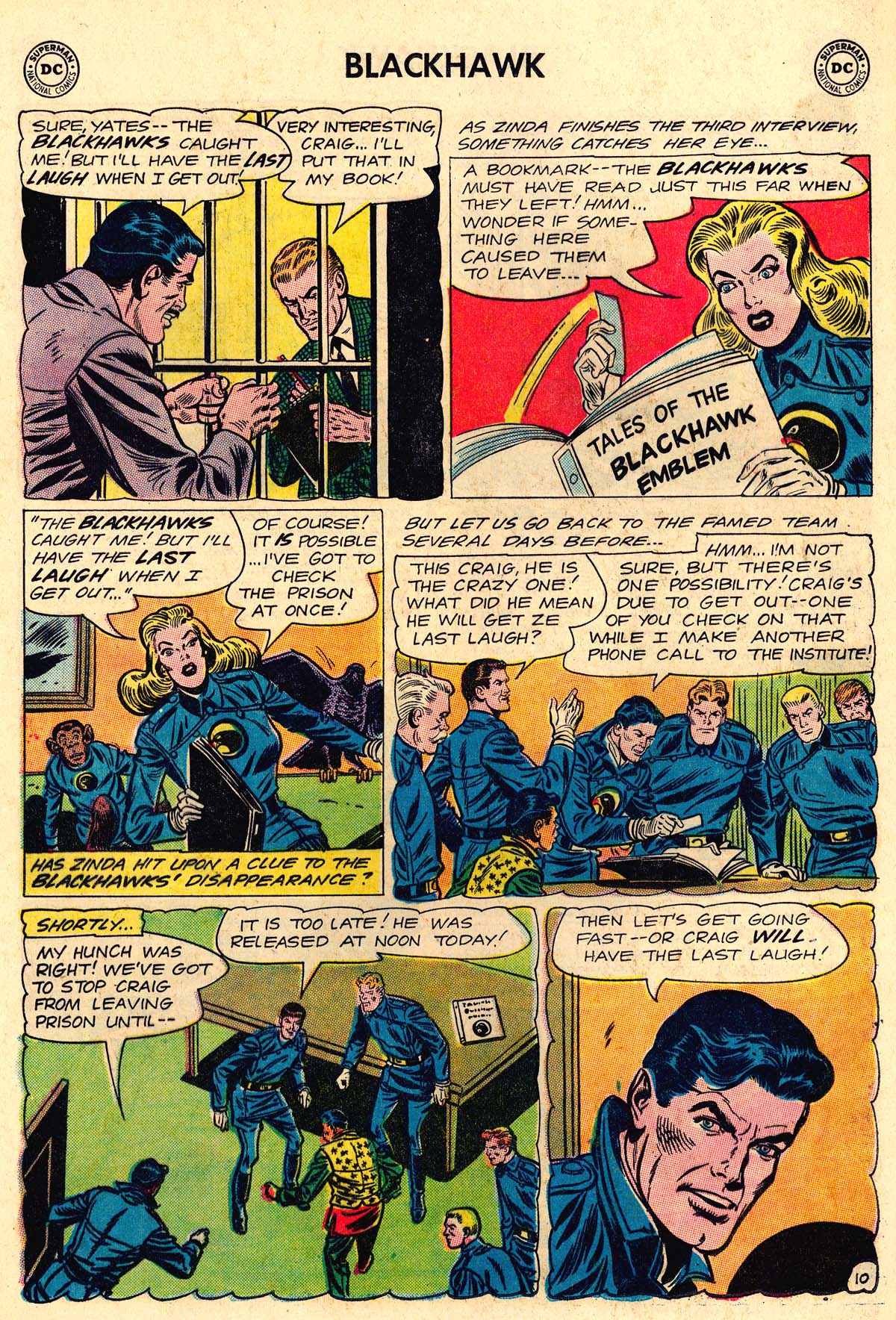 Read online Blackhawk (1957) comic -  Issue #191 - 28