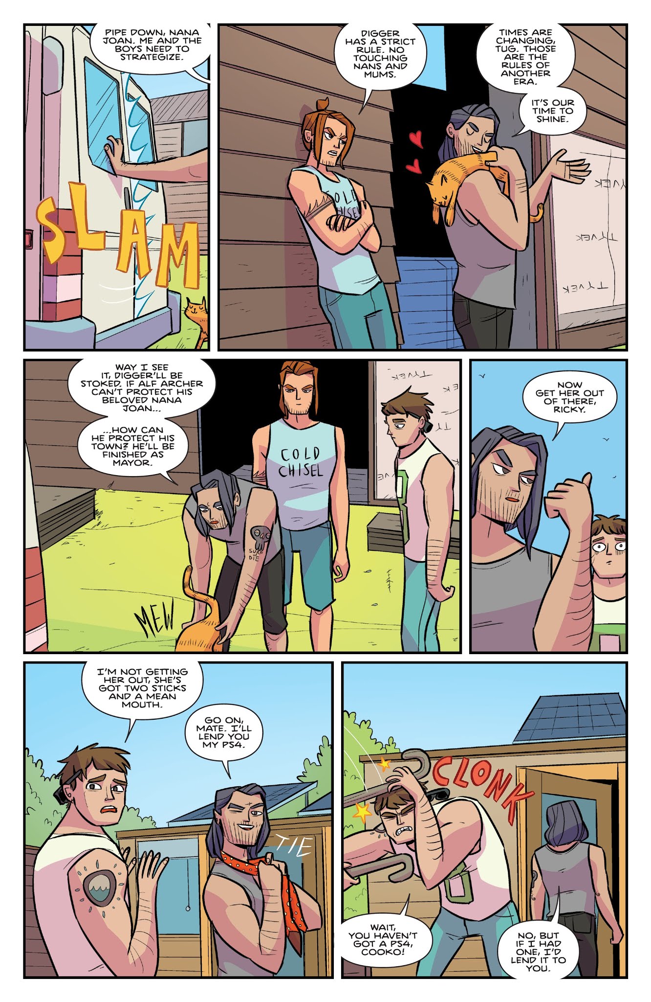 Read online Giant Days: Where Women Glow and Men Plunder comic -  Issue # Full - 29