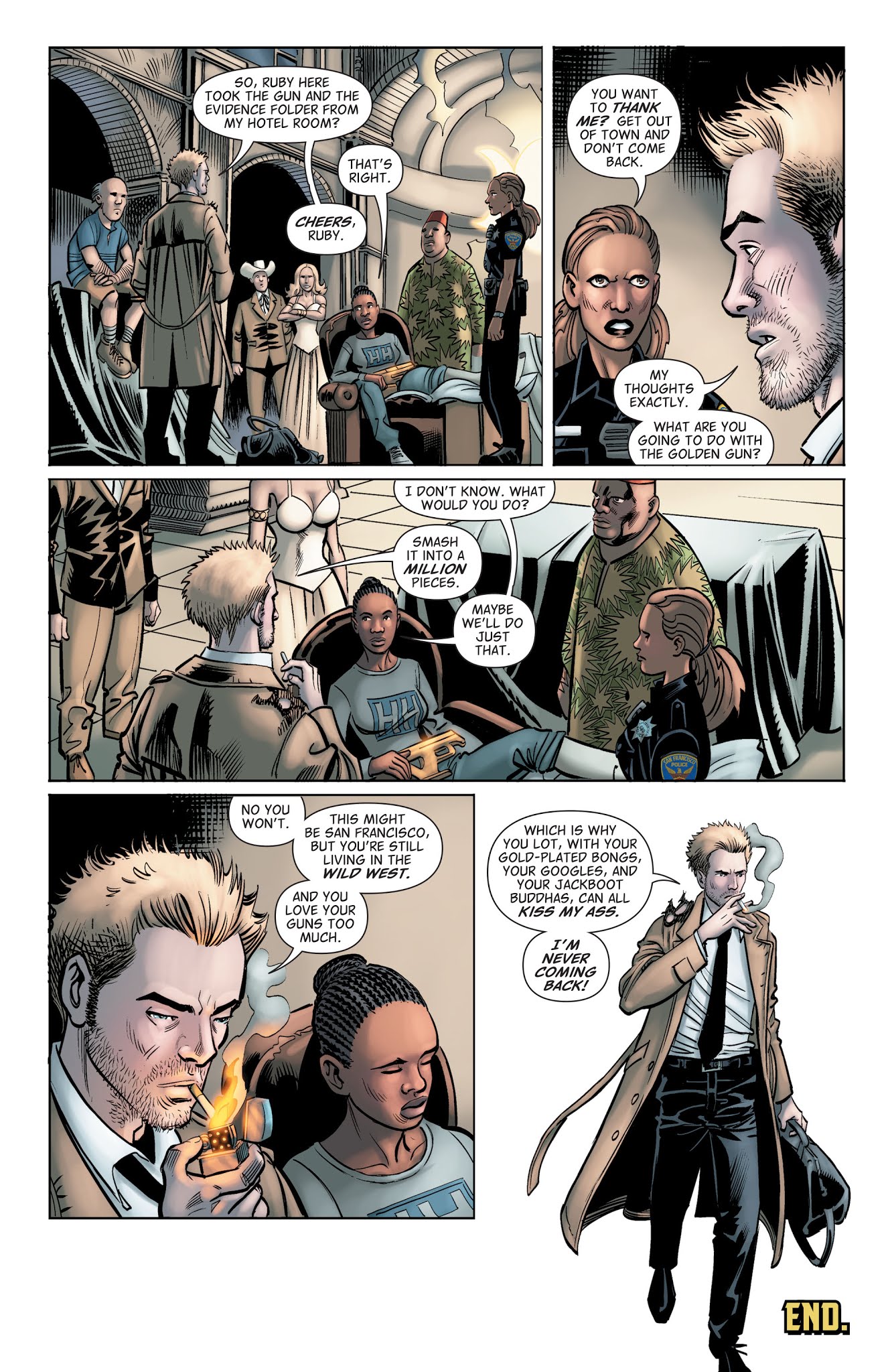 Read online The Hellblazer comic -  Issue # _TPB 3 - 134