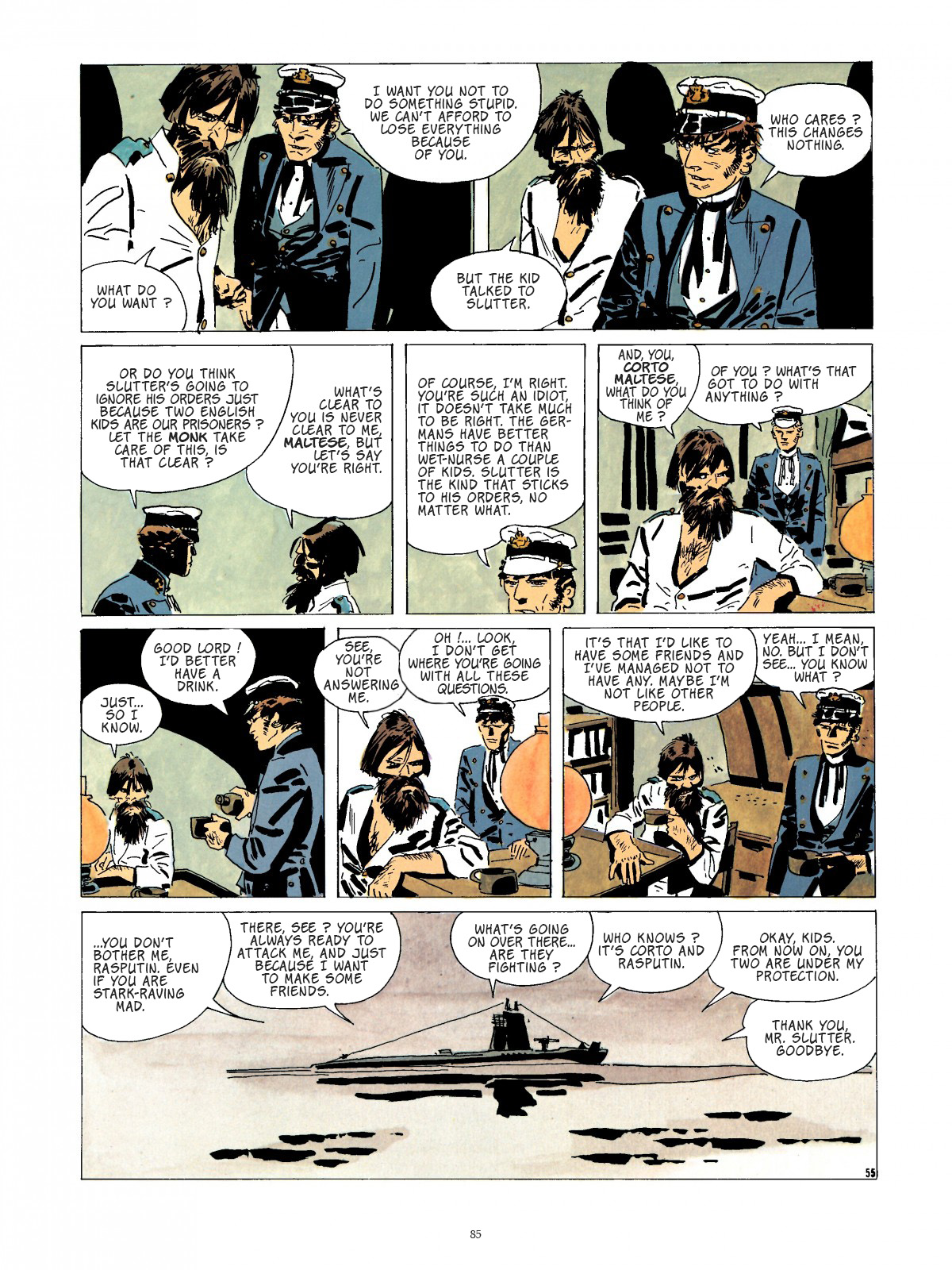 Read online Corto Maltese comic -  Issue # TPB 2 (Part 1) - 75